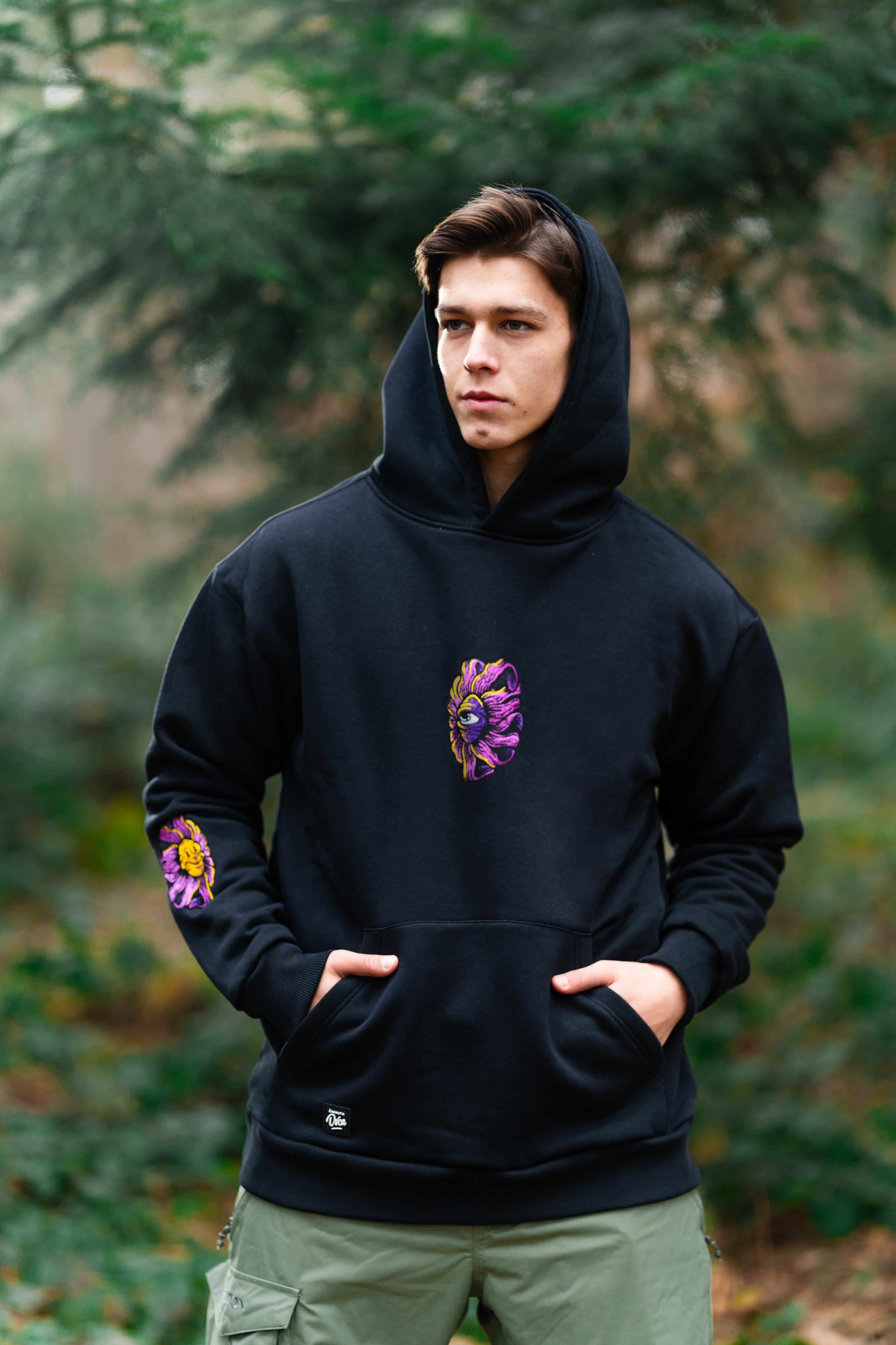 M's Oversized Gipp Eye Hoodie