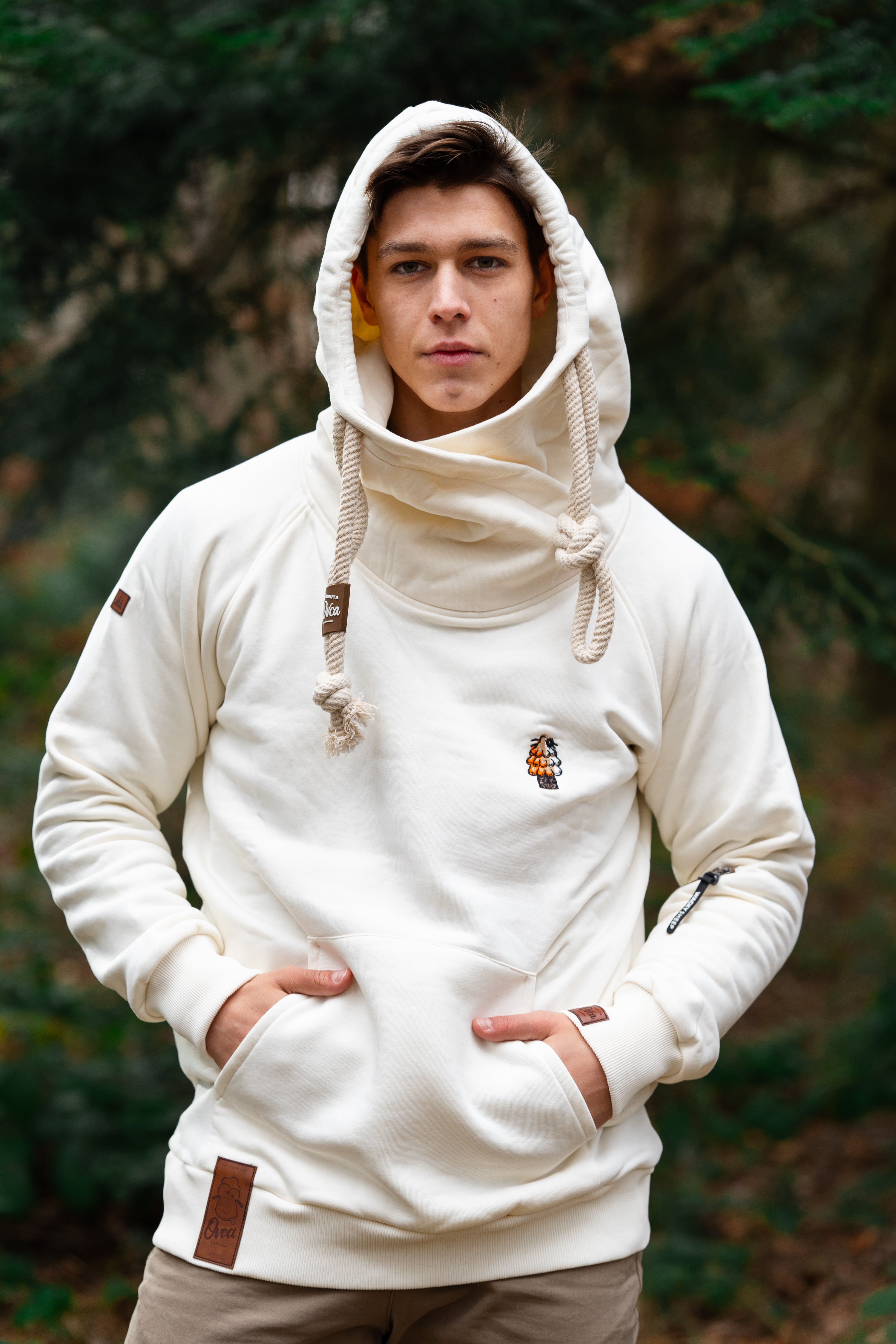 M's Classic Beige Hoodie