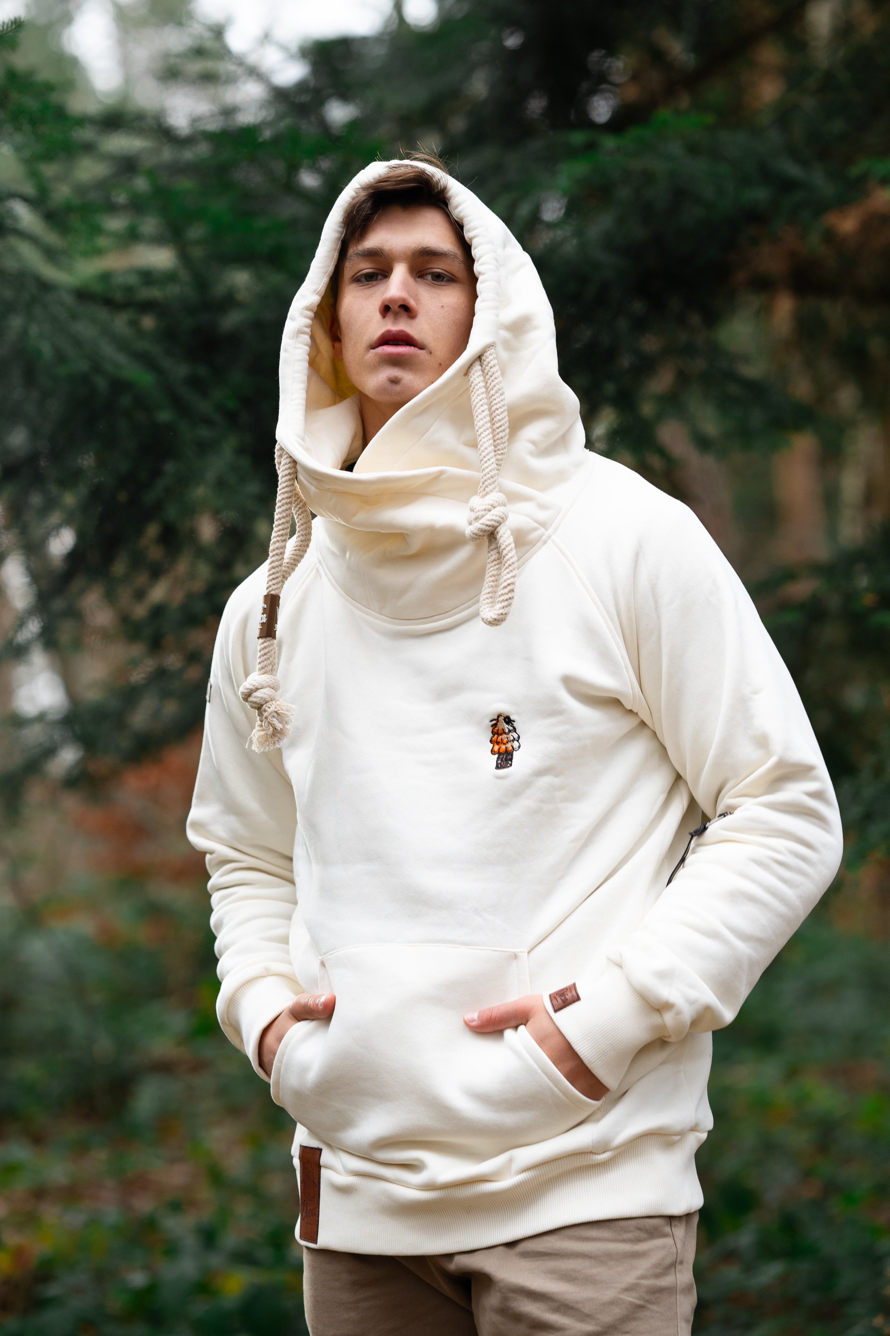 M's Classic Beige Hoodie