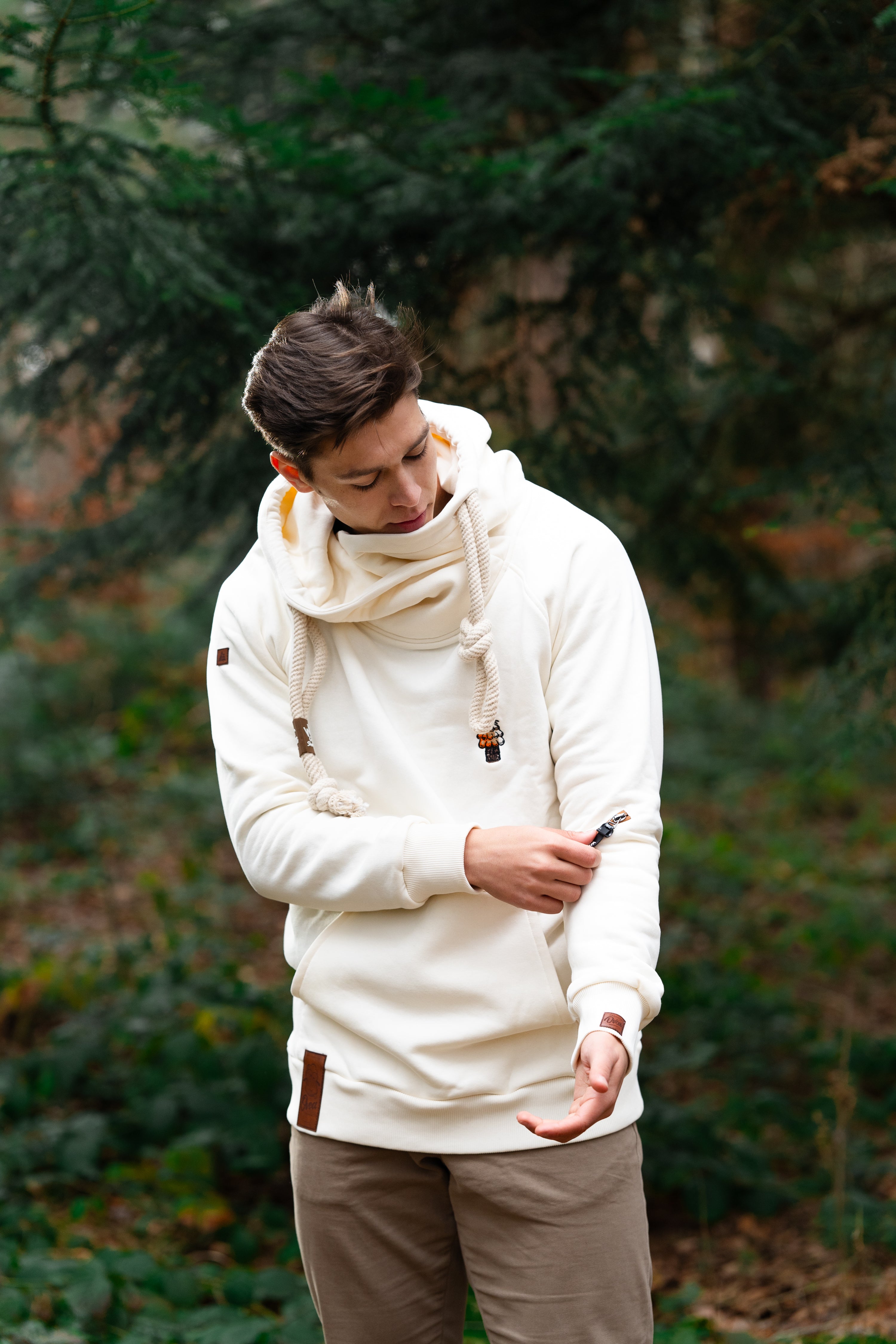 M's Classic Beige Hoodie