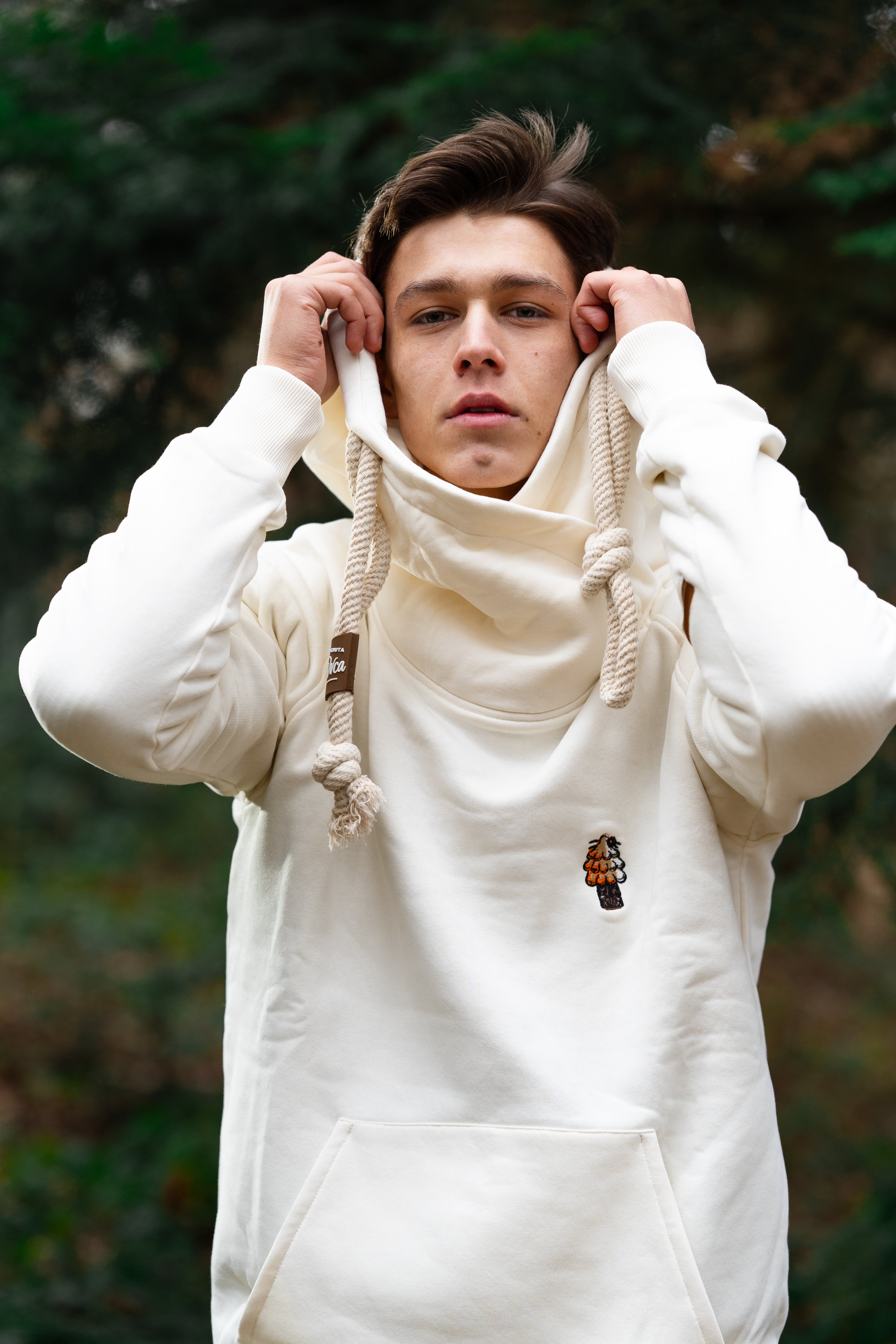 M's Classic Beige Hoodie