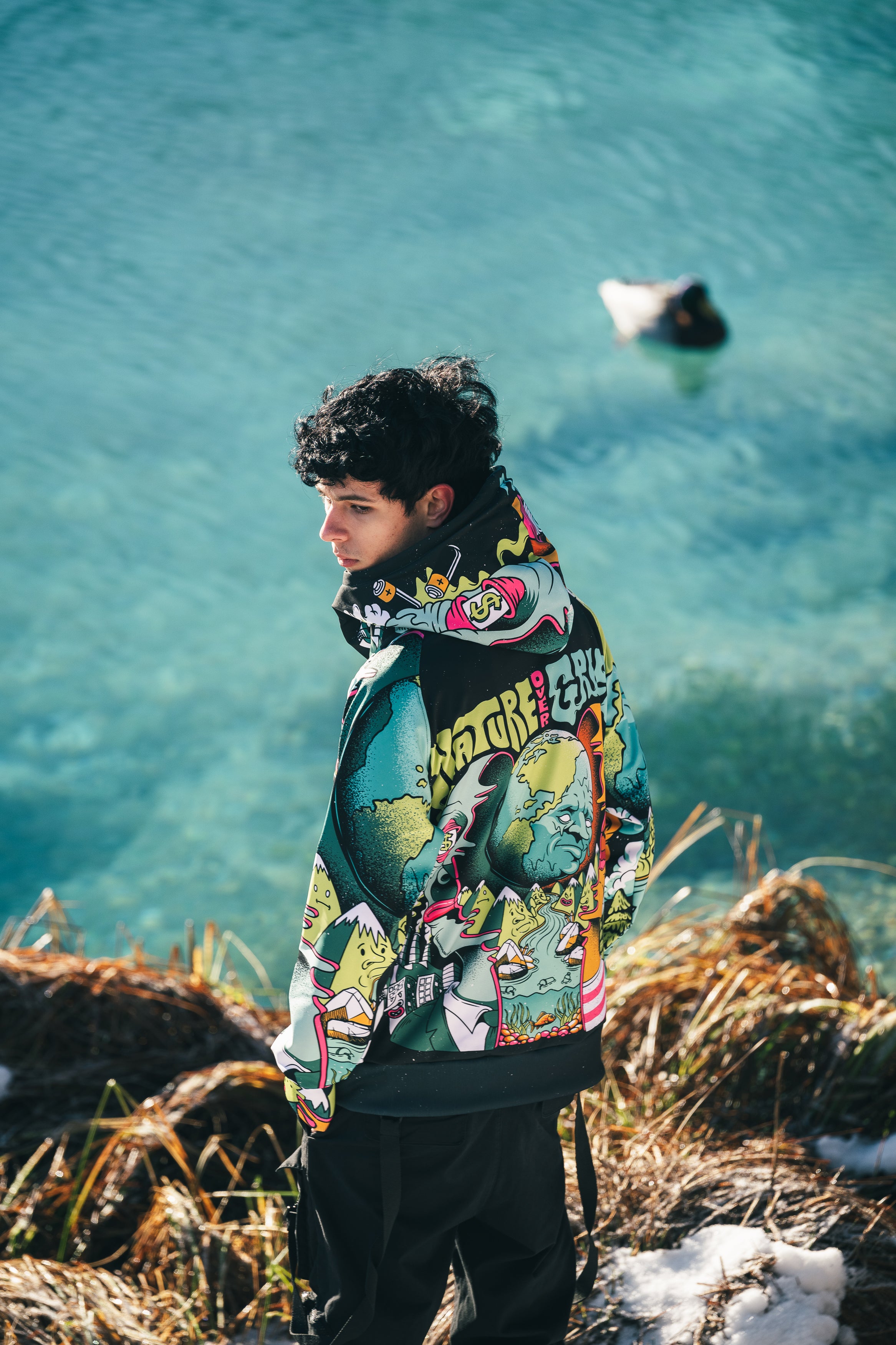 M's GREED Zip Hoodie