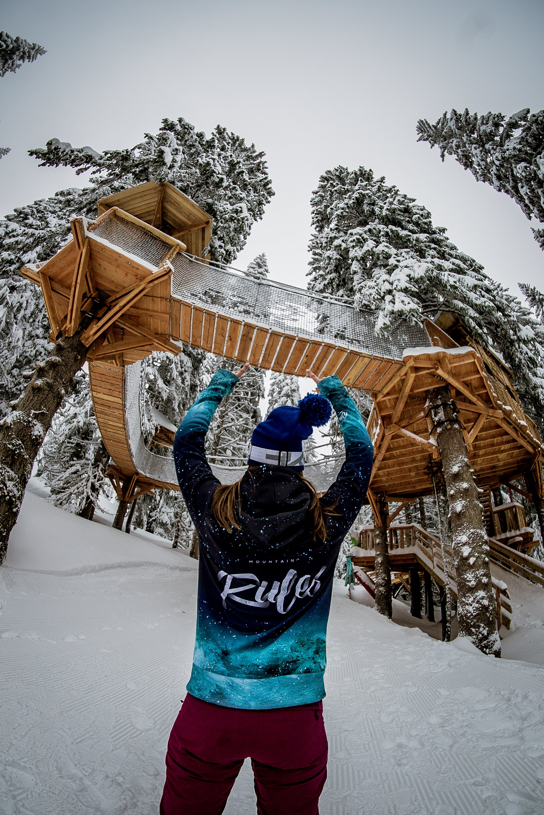 W's Mountain Rules Hoodie