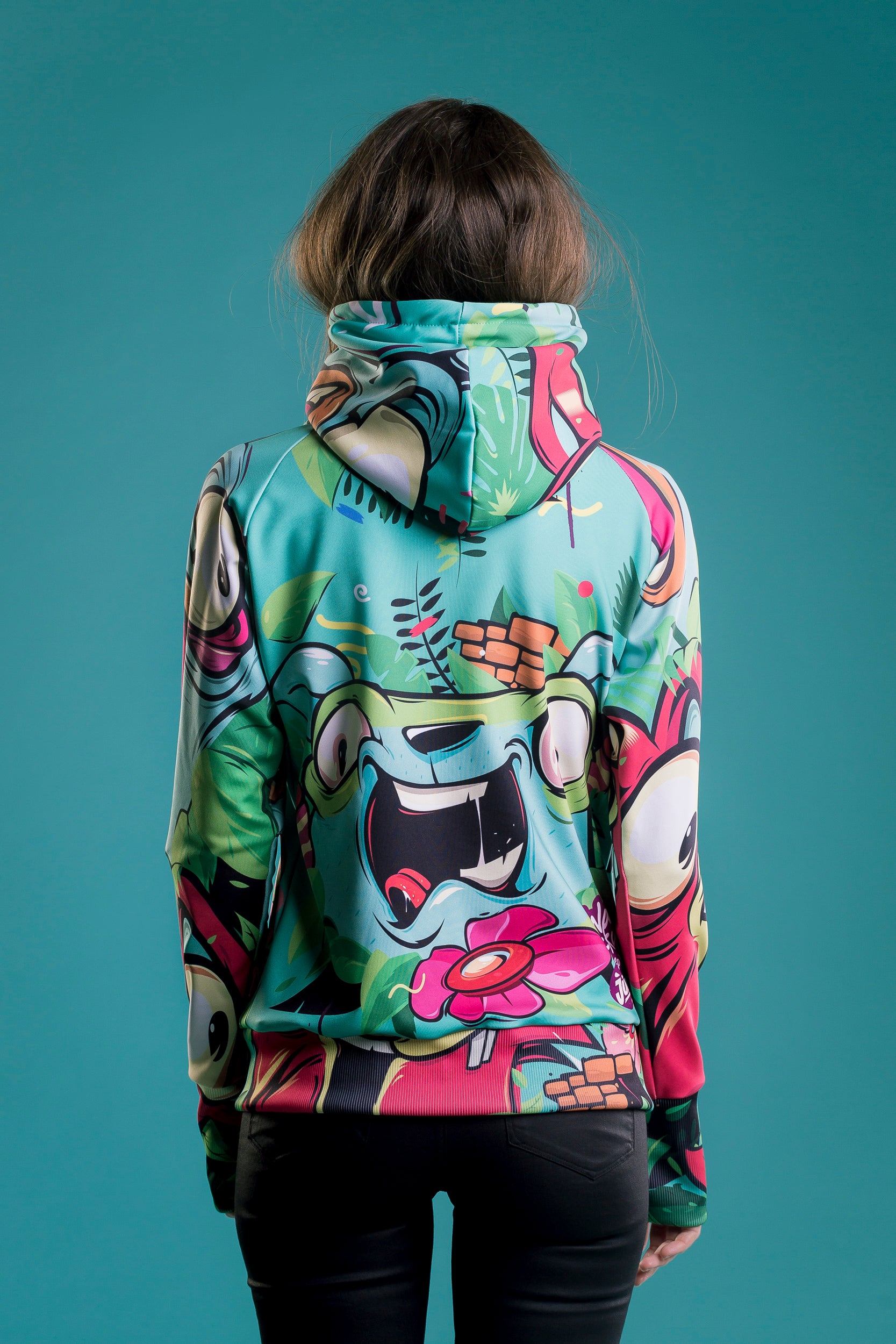 W's Color Junk Zip Hoodie