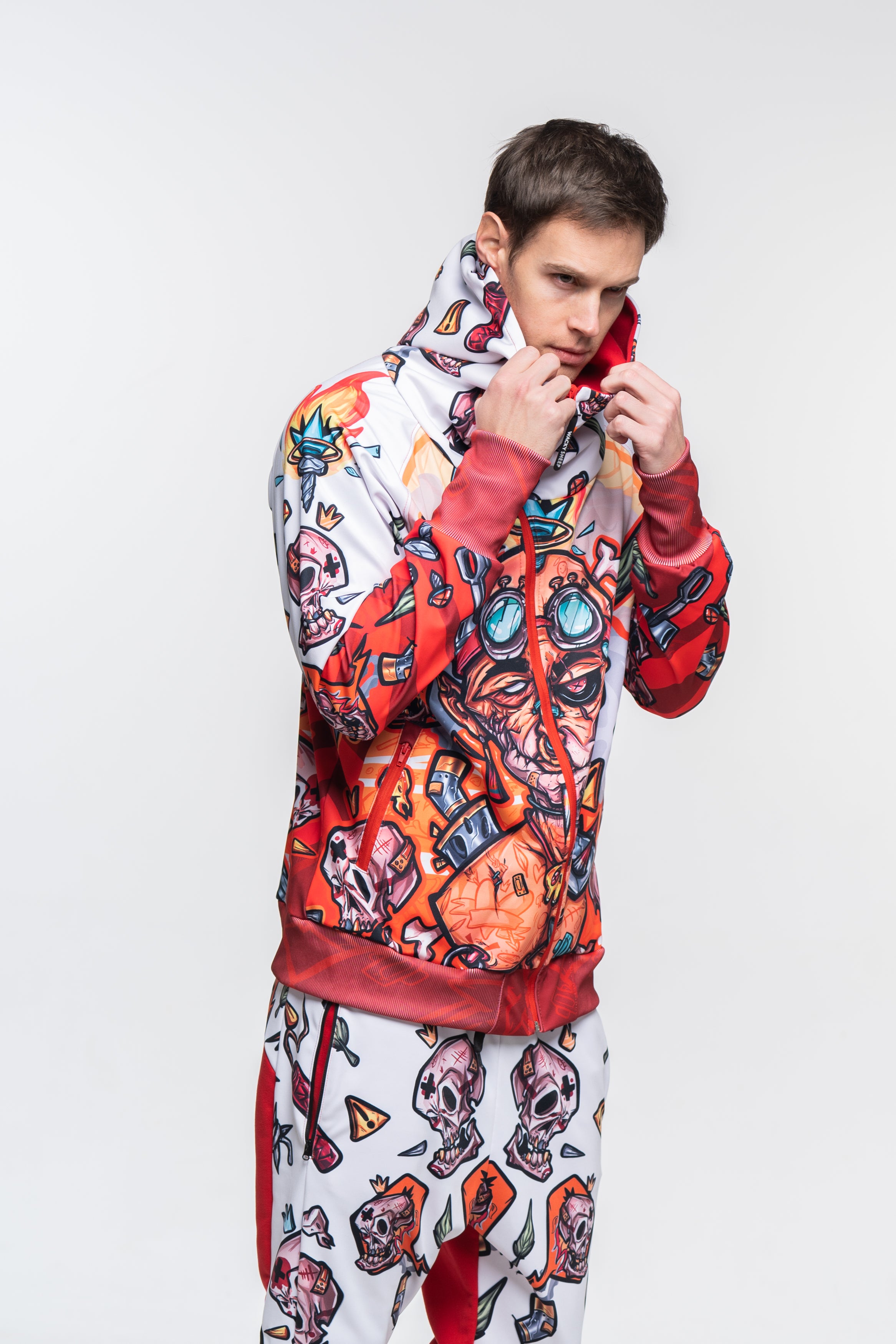 M's Fire Zip Hoodie