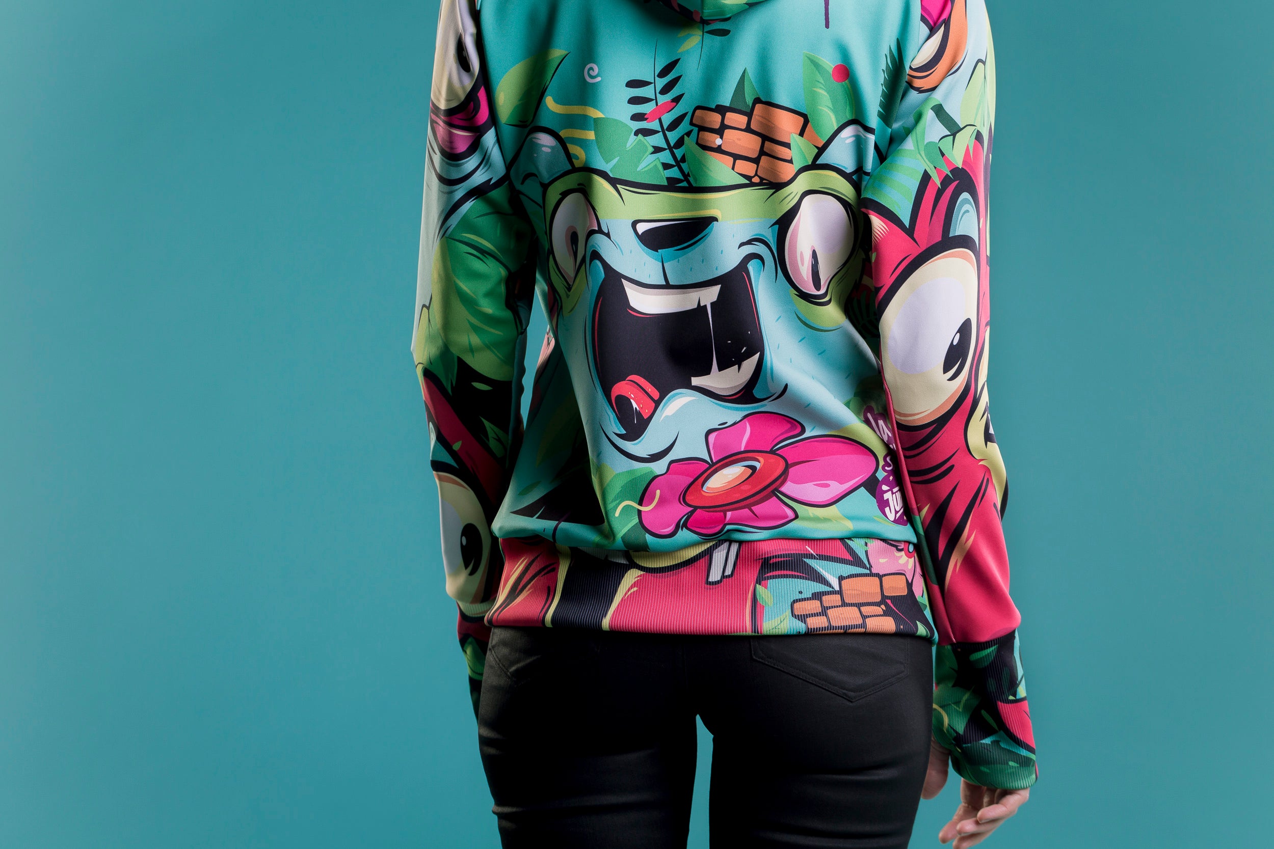 W's Color Junk Zip Hoodie