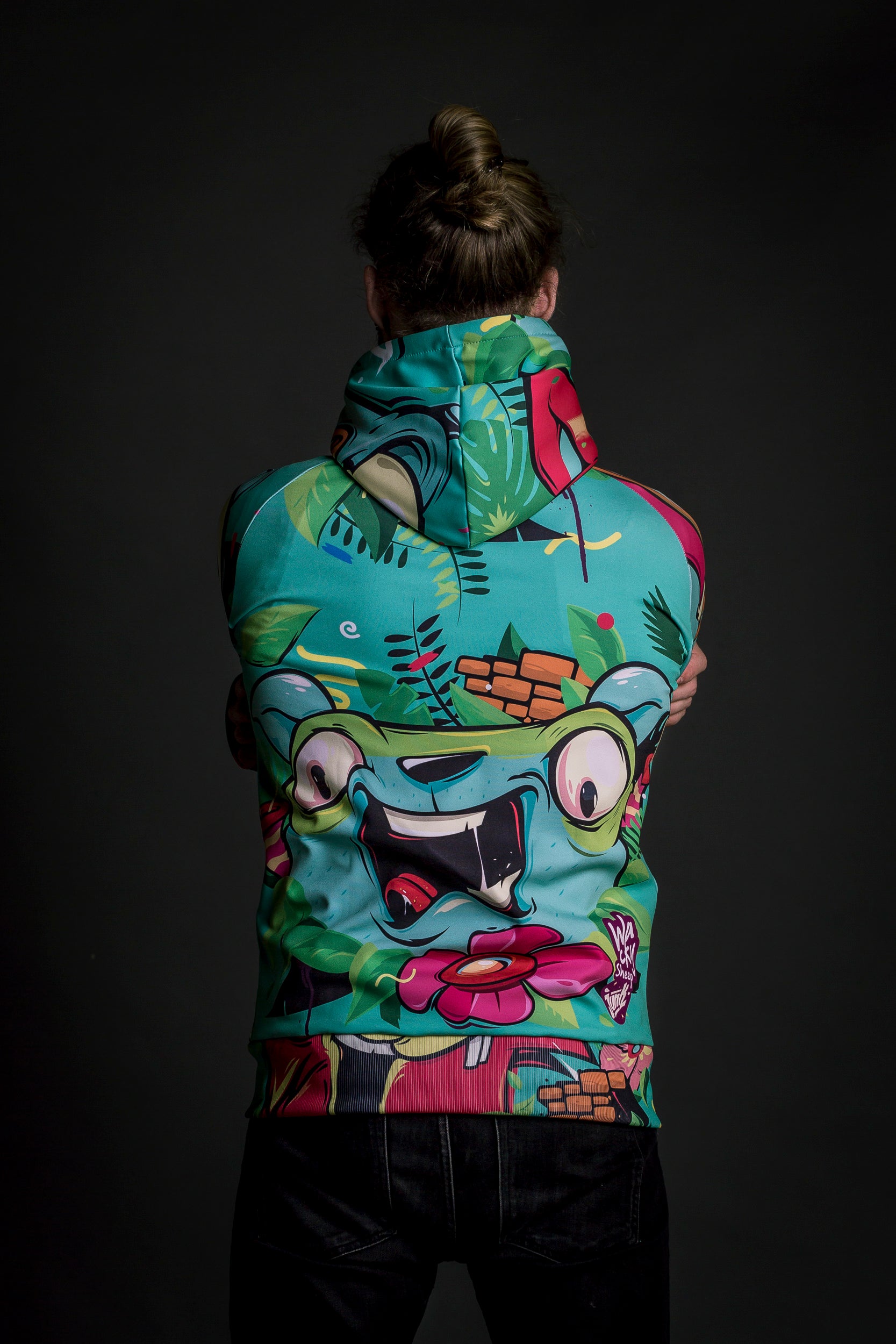 M's Color Junk Zip Hoodie