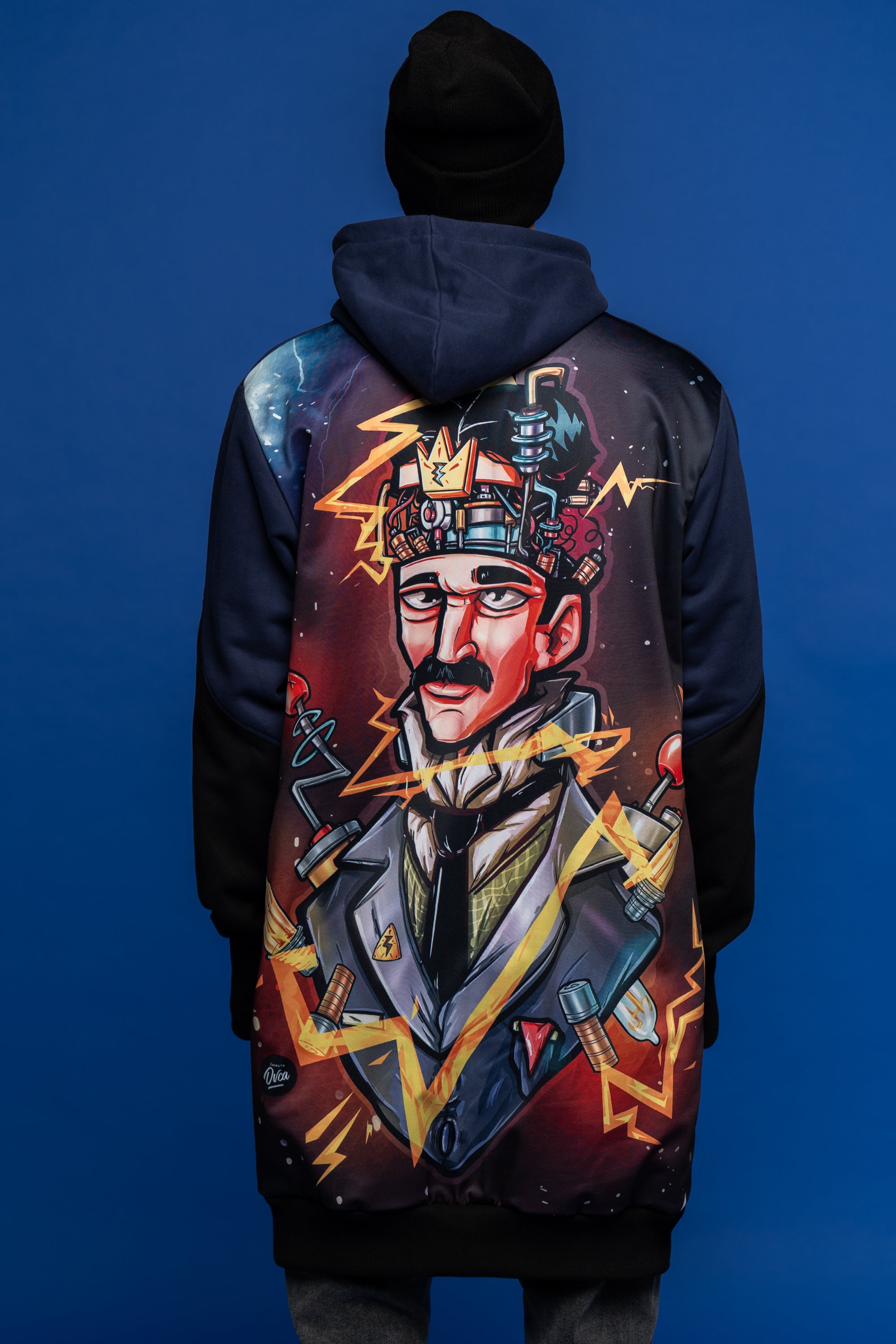 M's Long Tesla Hoodie