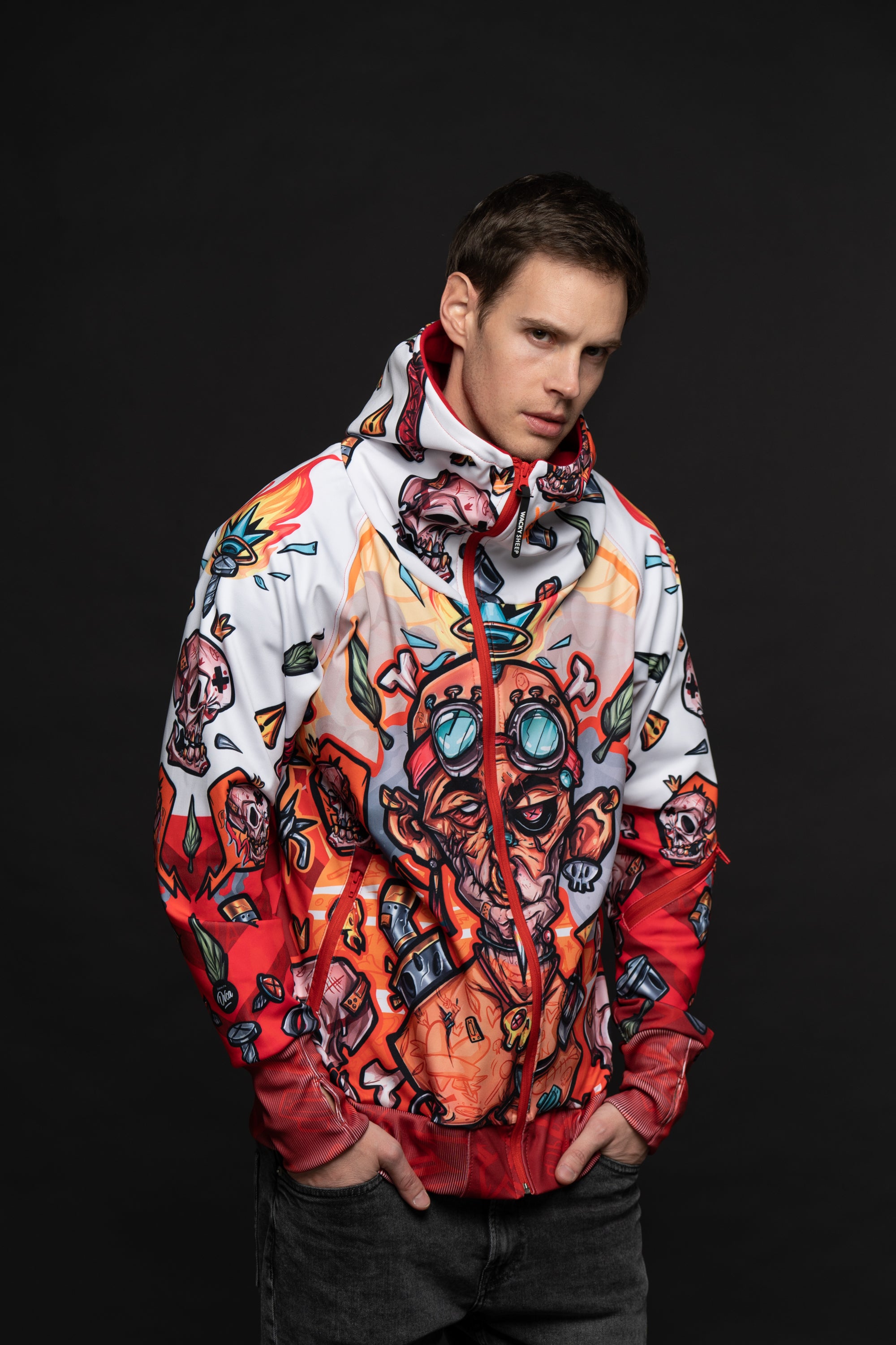 M's Fire Zip Hoodie