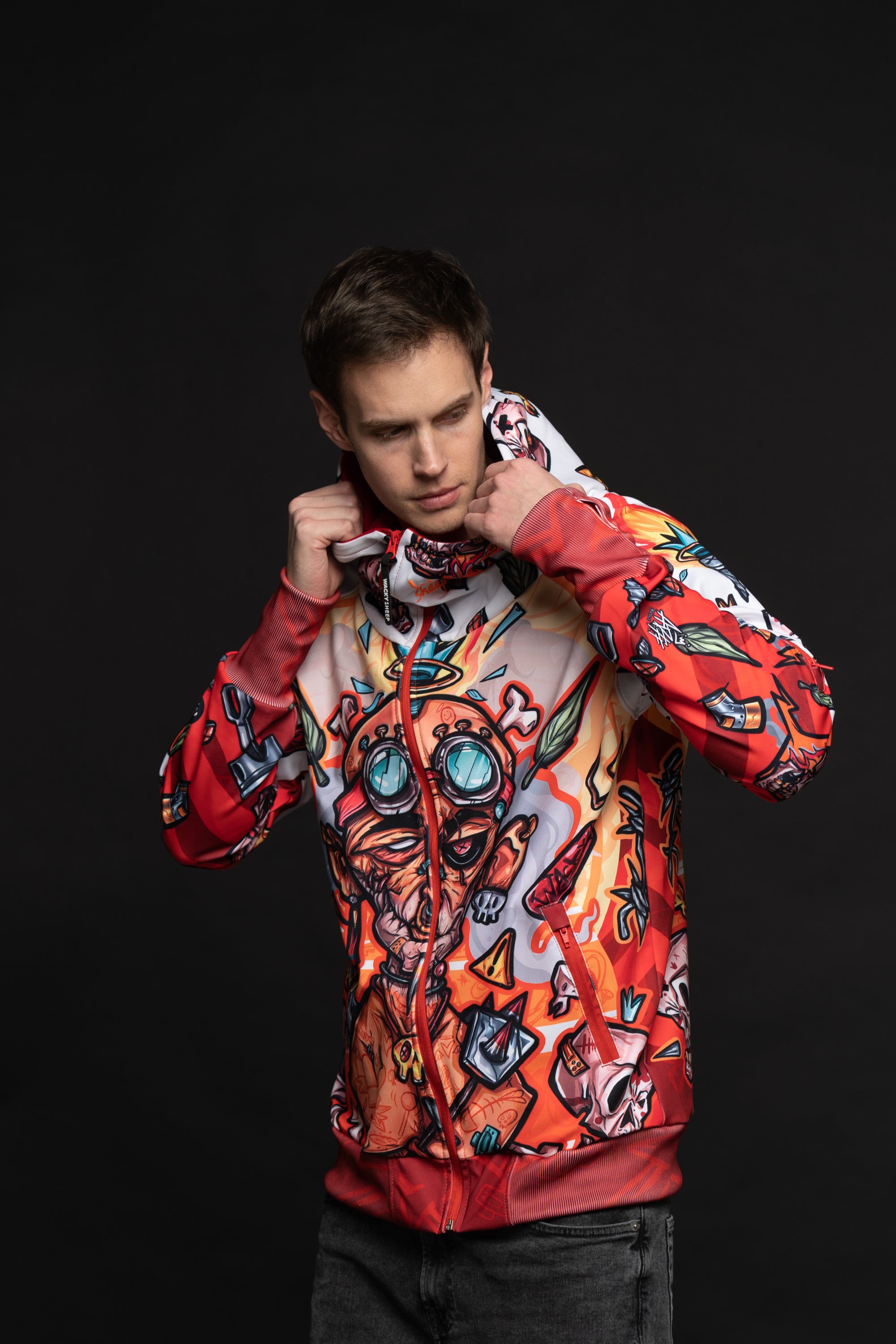 M's Fire Zip Hoodie