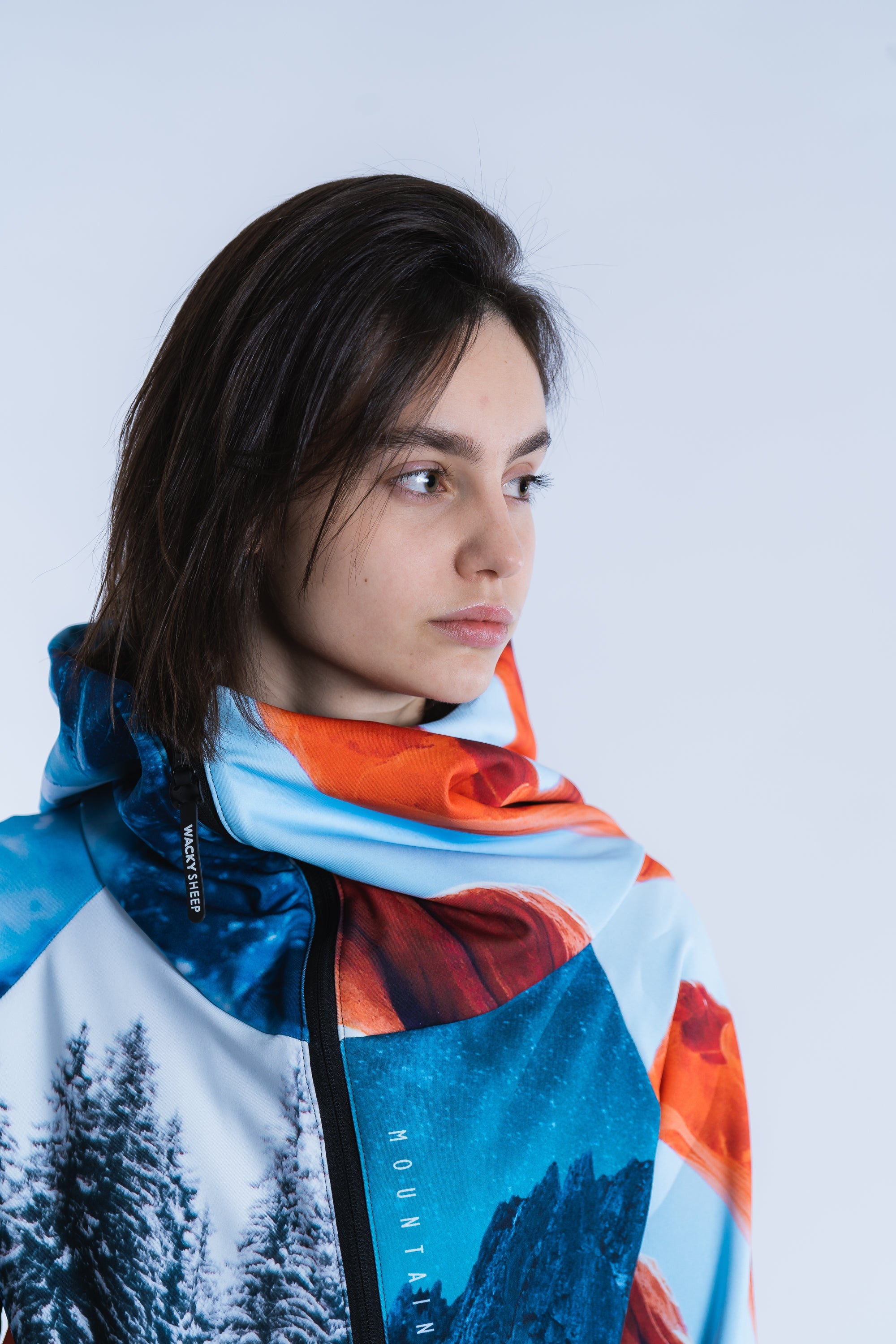 W's Colorful Zip Hoodie