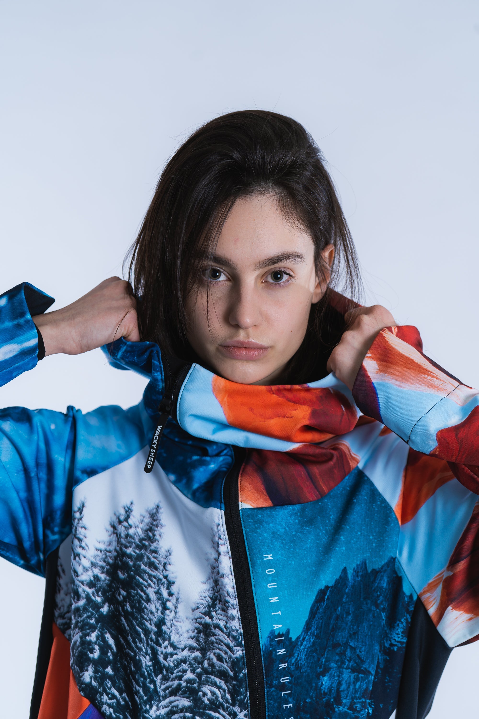 W's Colorful Zip Hoodie