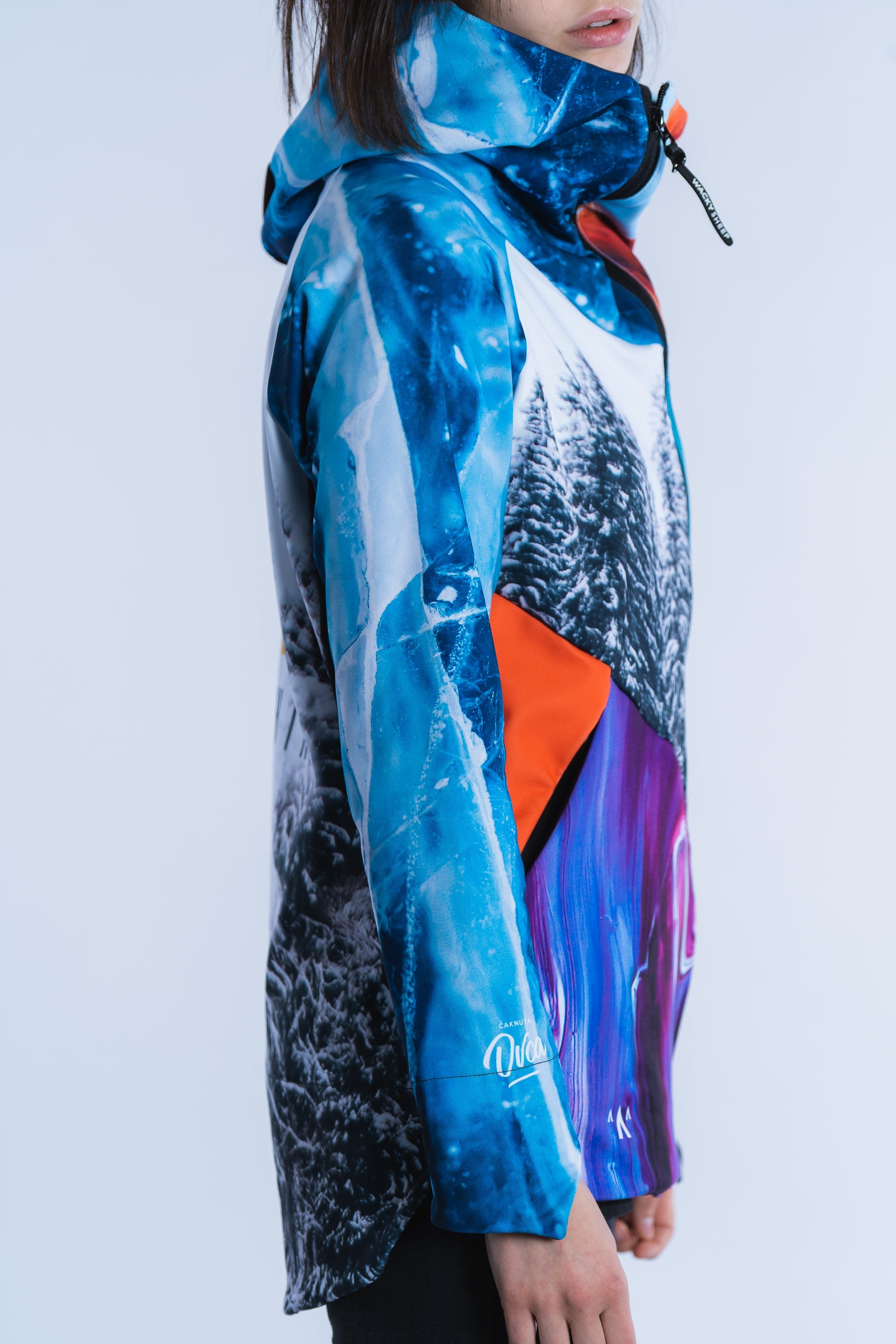 W's Colorful Zip Hoodie