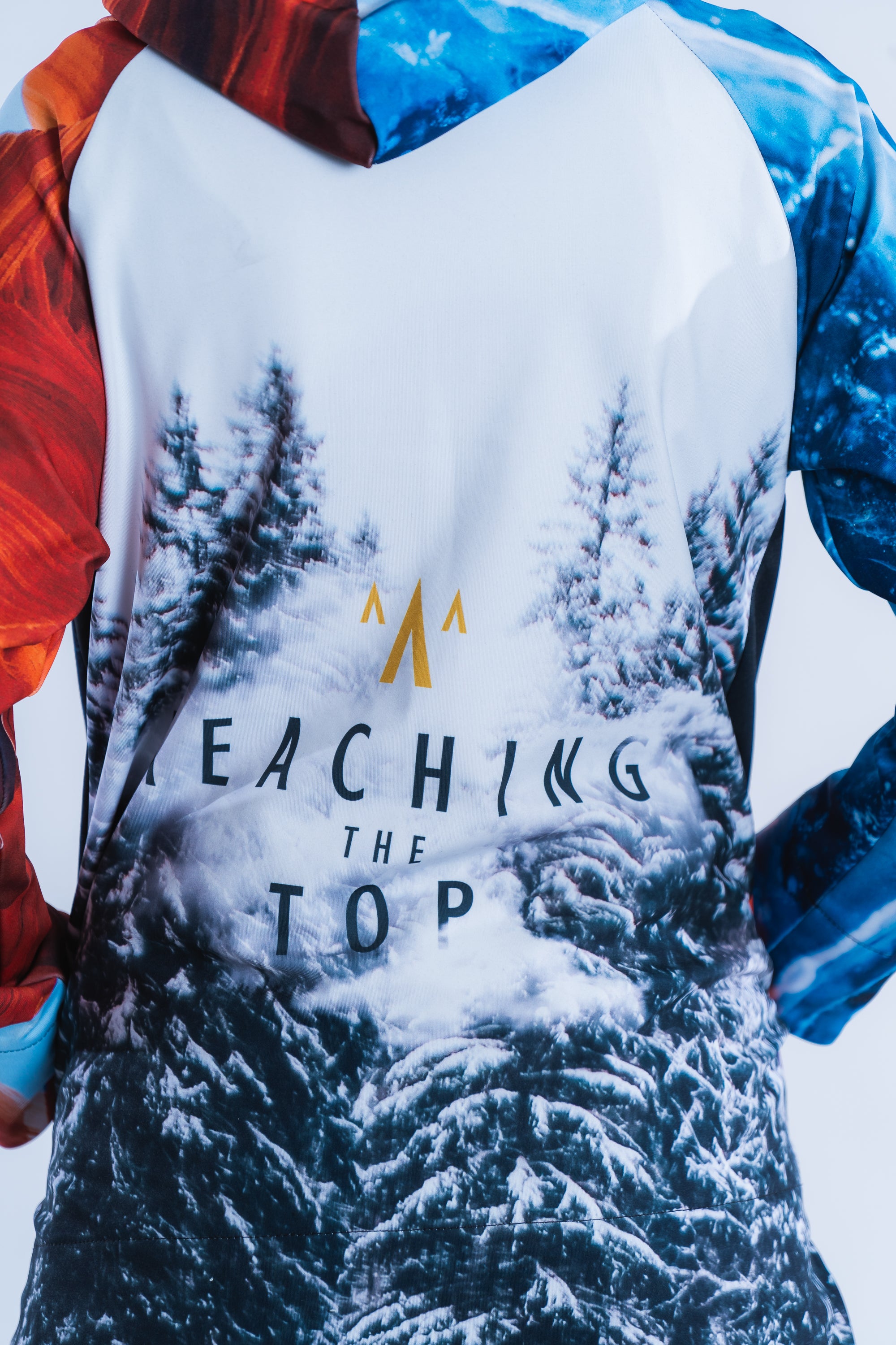 M's Colorful Zip Hoodie