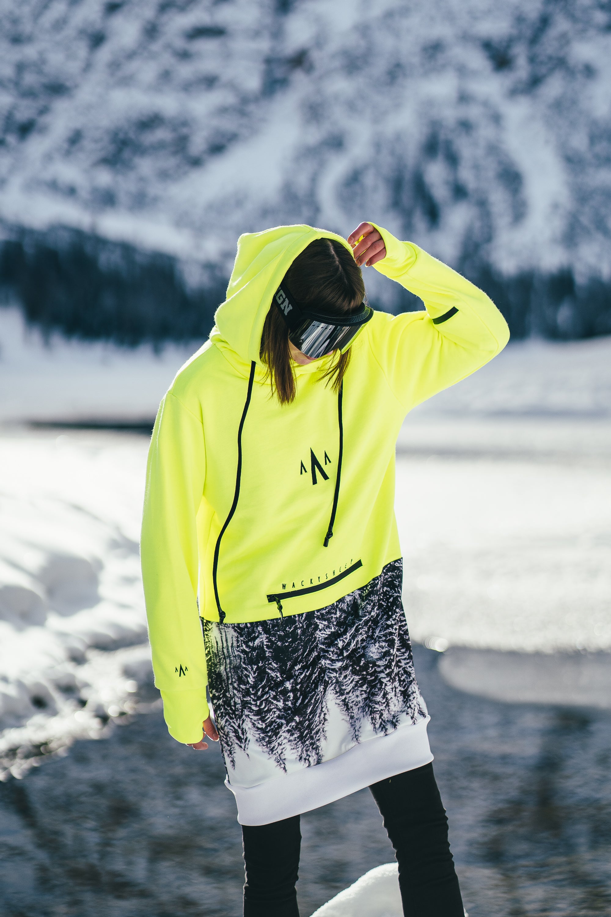 W's Long Neon Hoodie