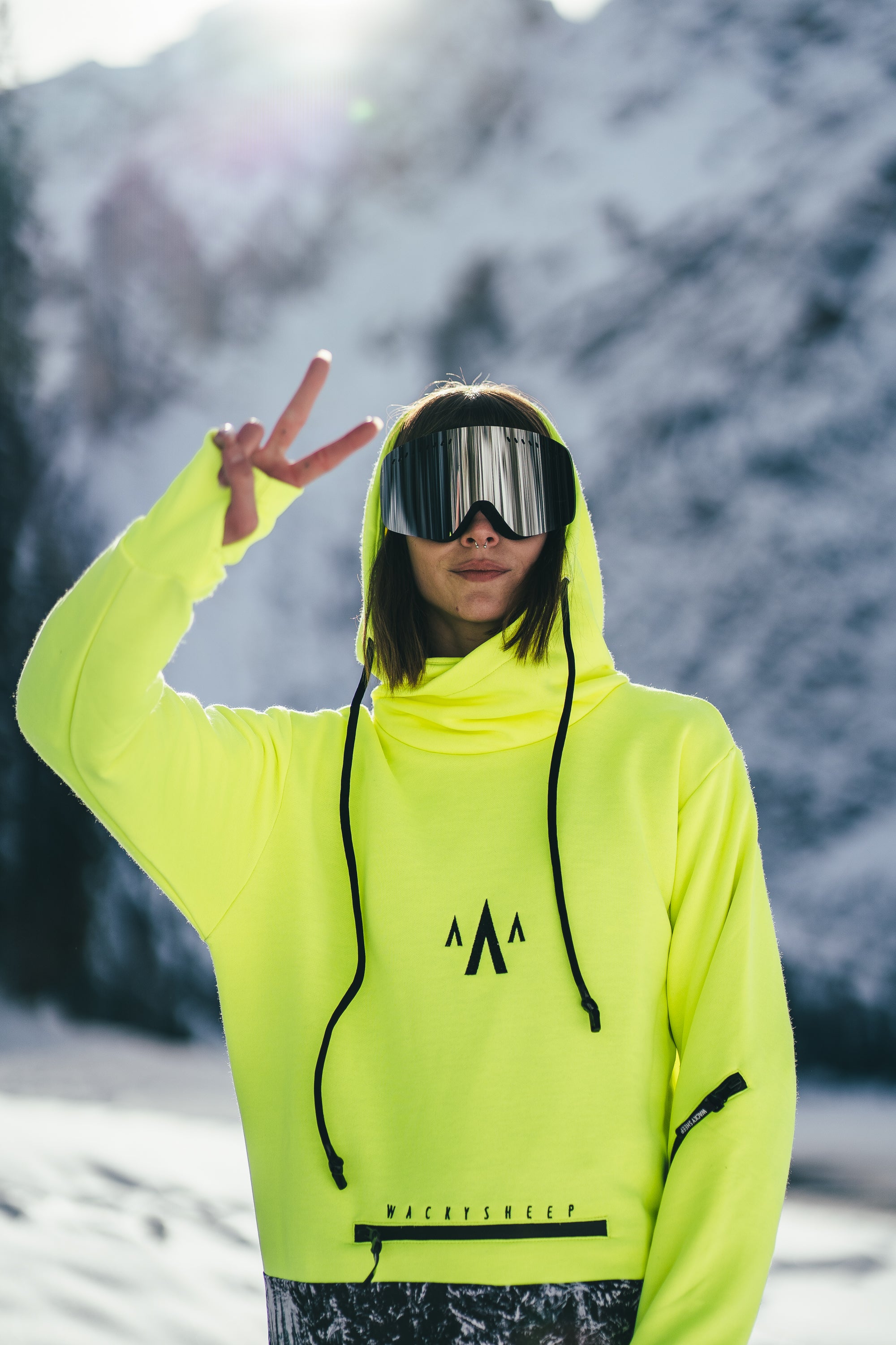 W's Long Neon Hoodie