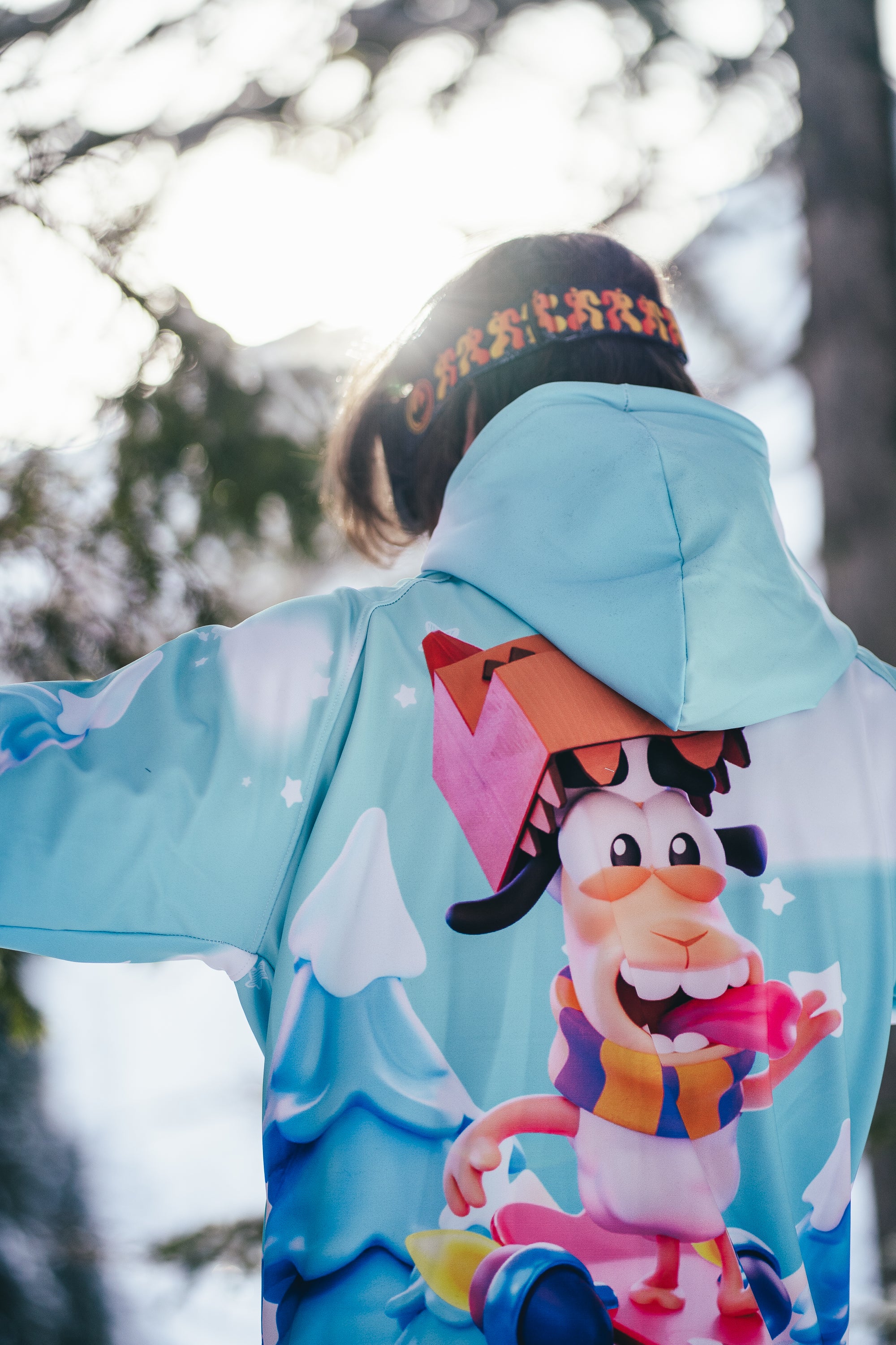 M's Pinky Zip Hoodie