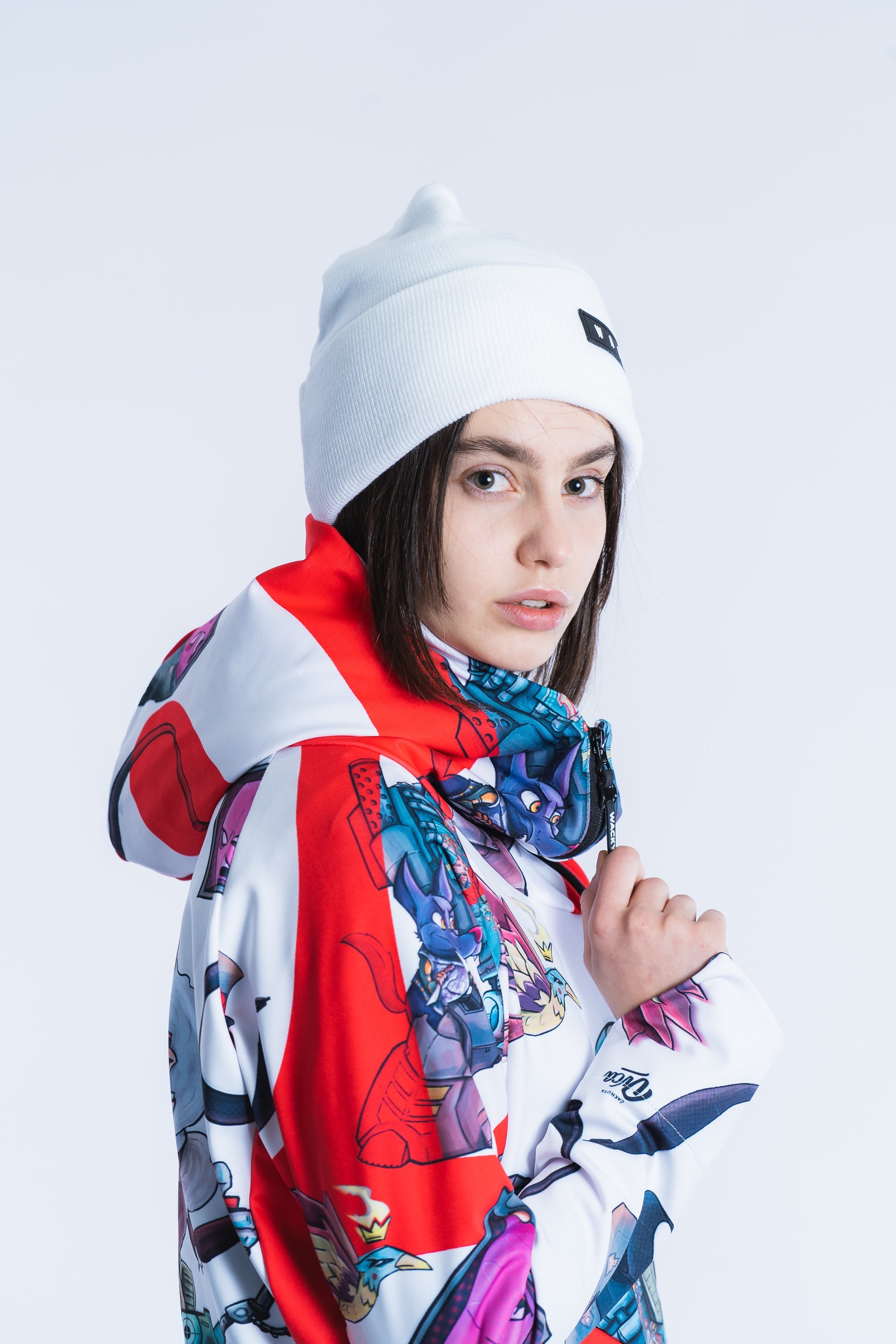 W's Battle Sheep White Hoodie