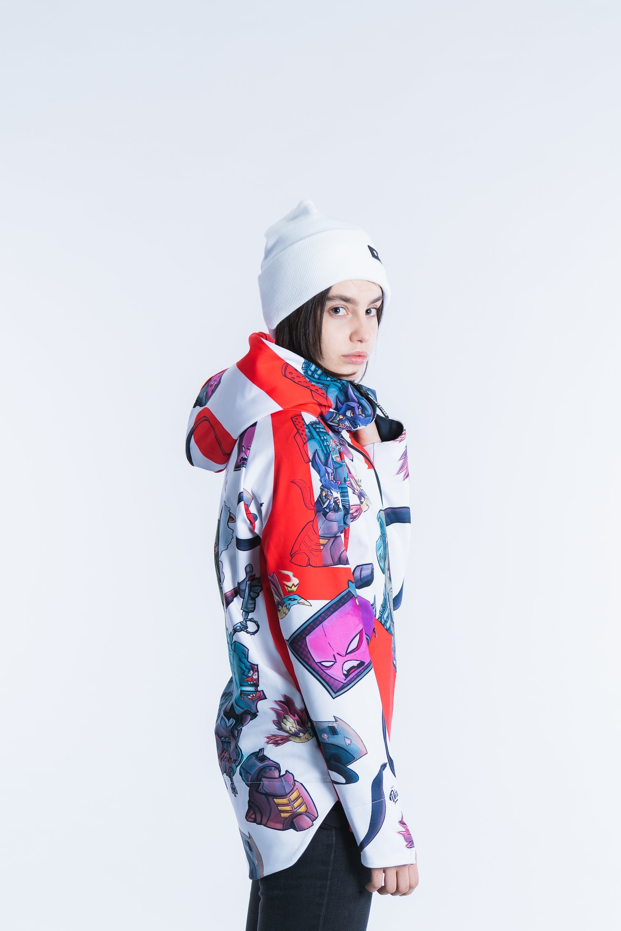 W's Battle Sheep White Hoodie