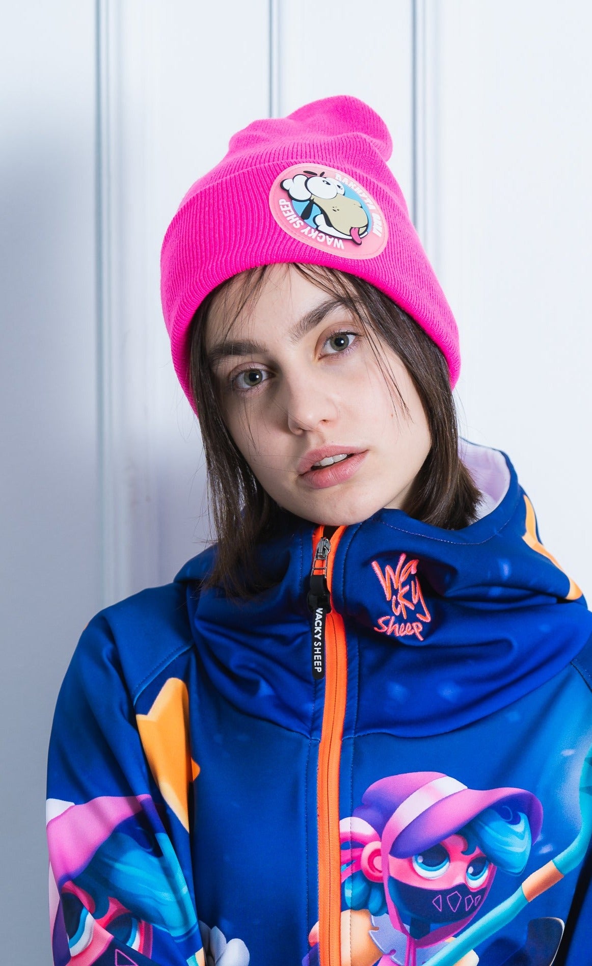 Sheep Pink Beanie