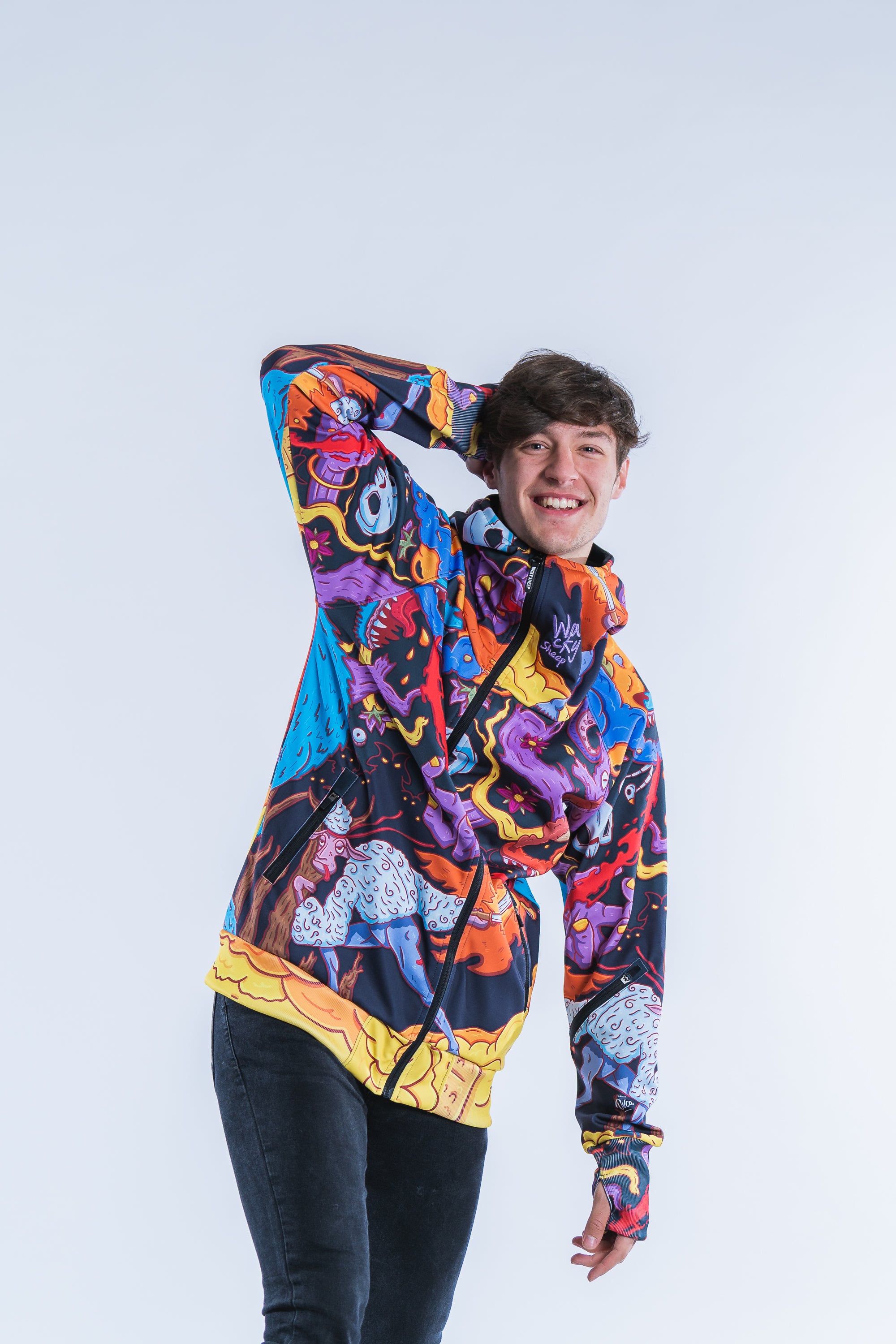 M's Aždaha Zip Hoodie