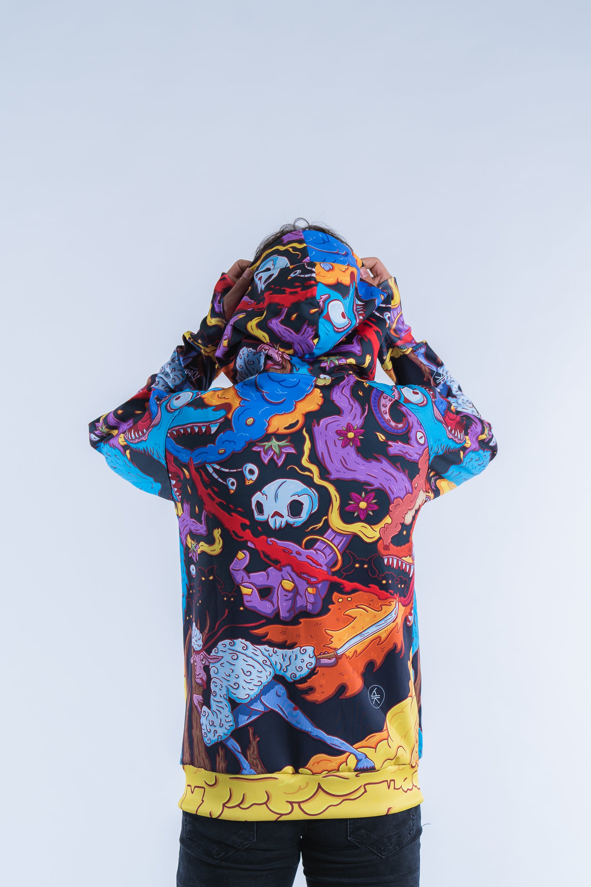 M's Aždaha Zip Hoodie