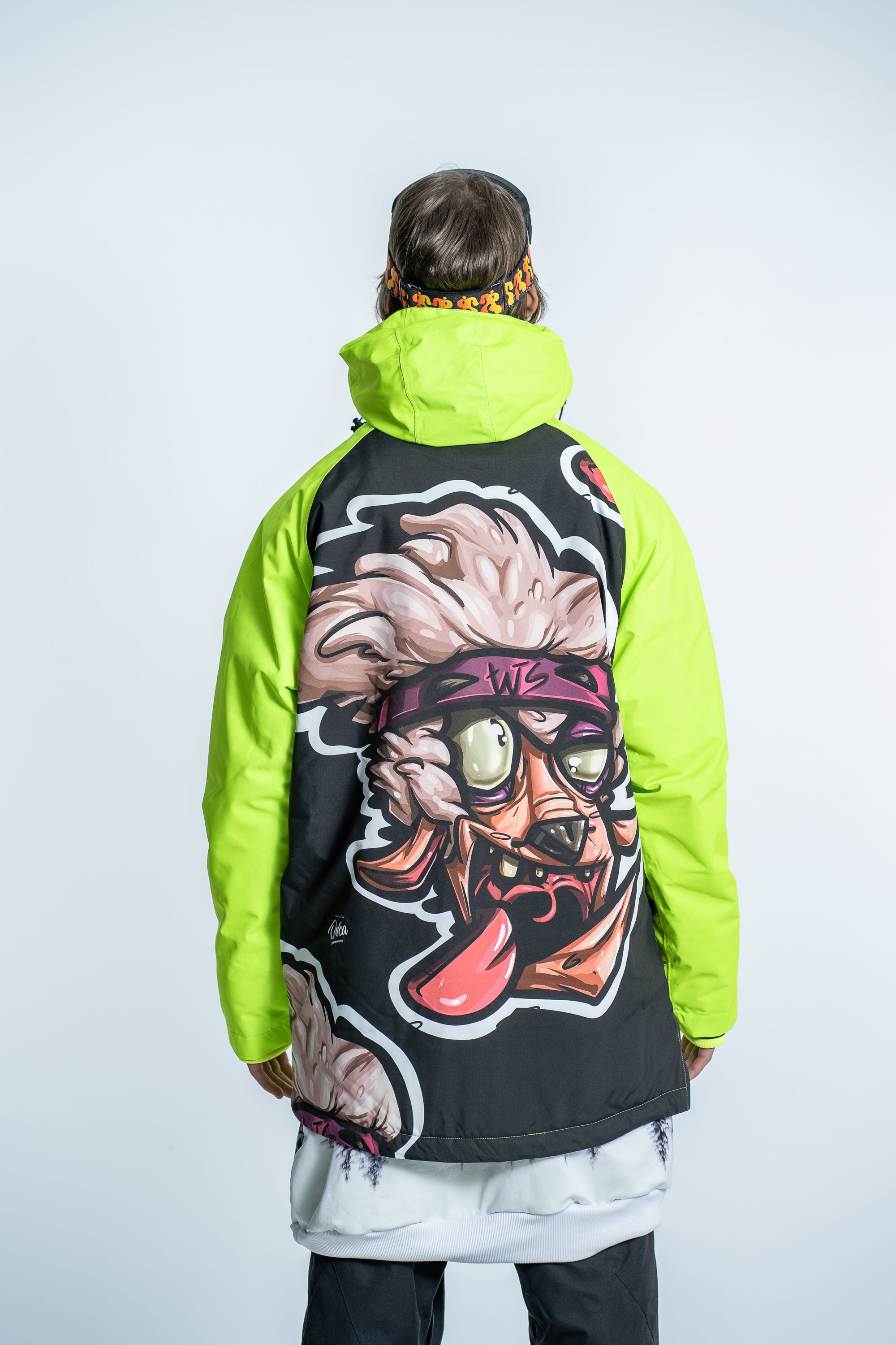 M's NEON Zip Ski Jacket