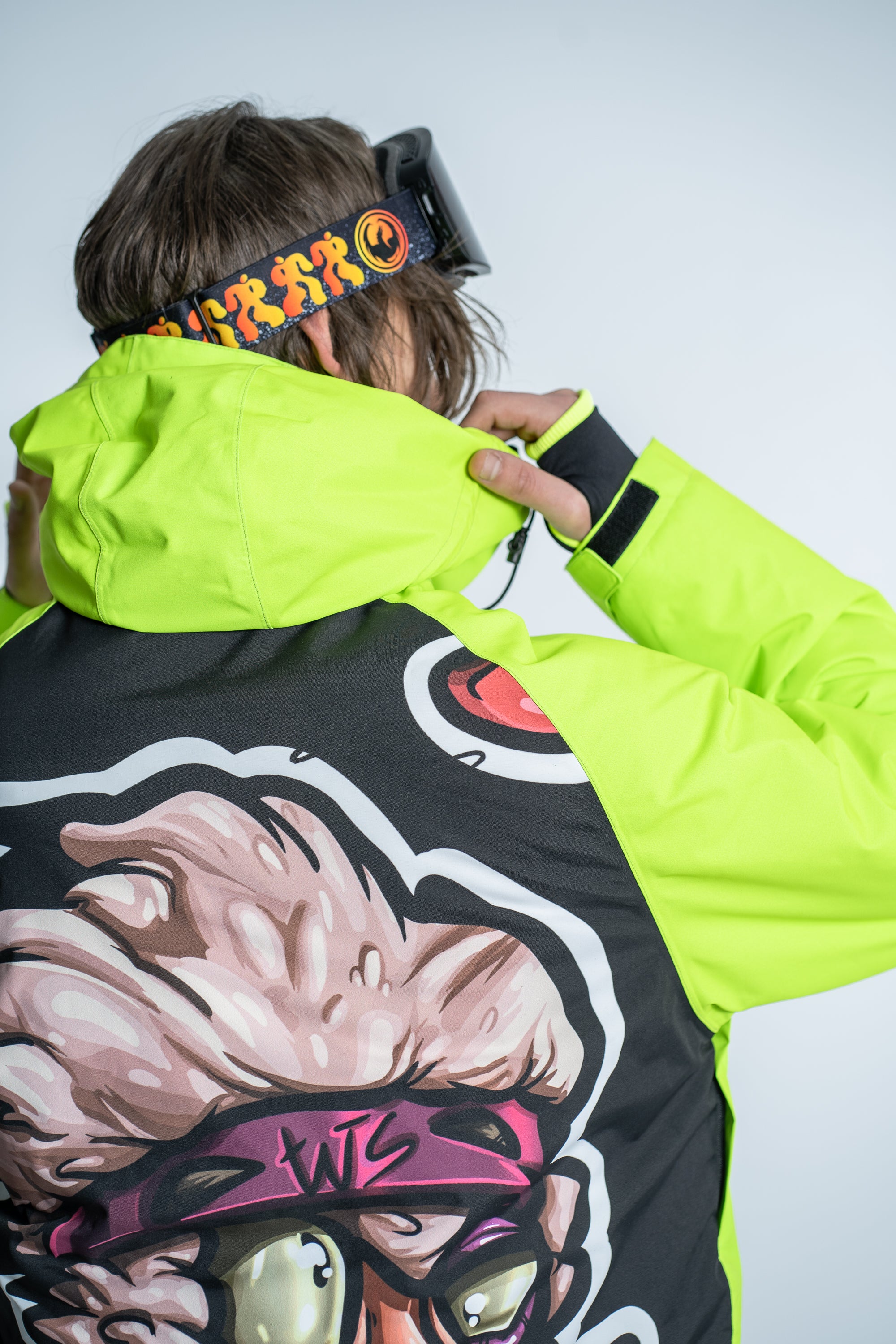 M's NEON Zip Ski Jacket