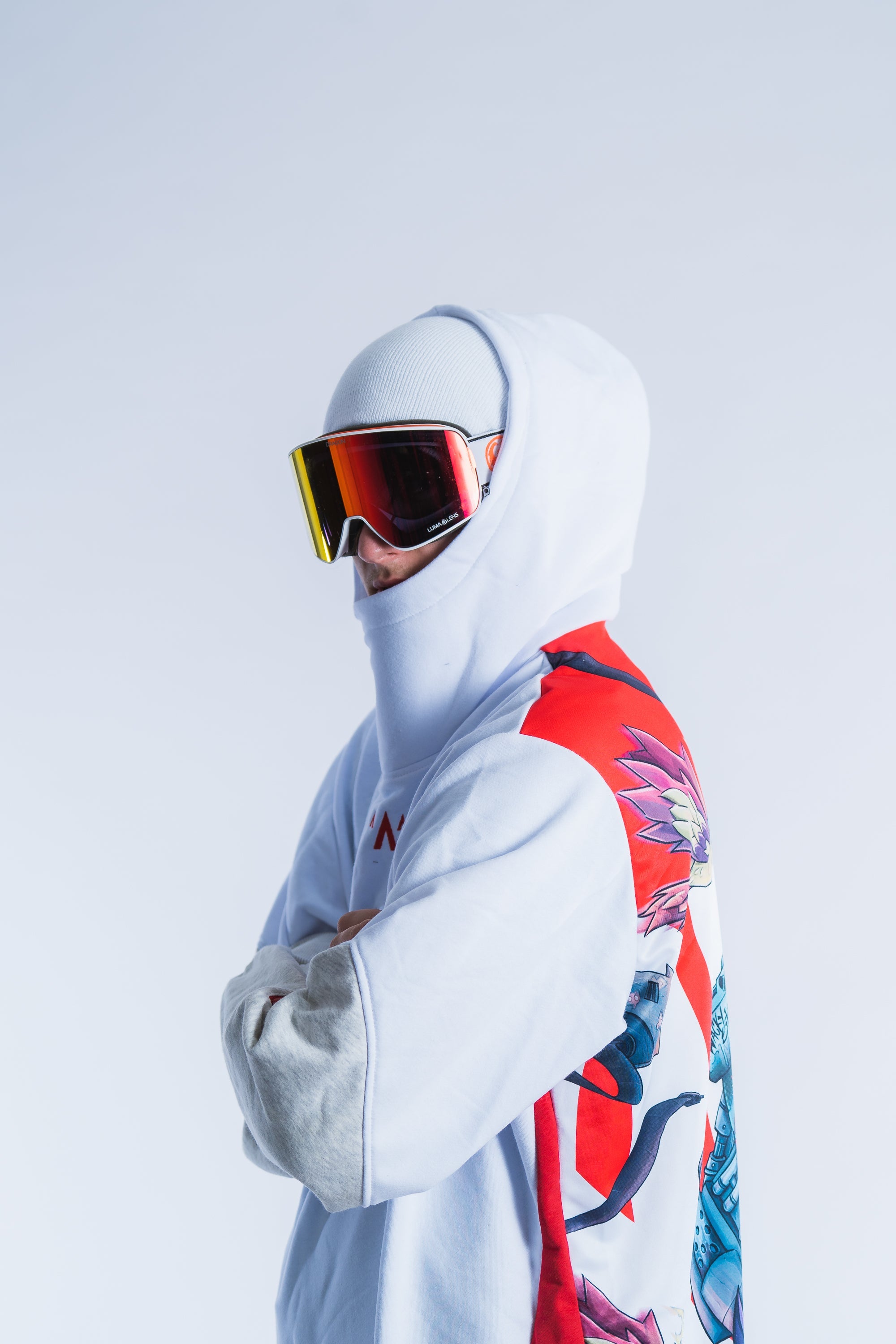 M's Long Battle Sheep Hoodie