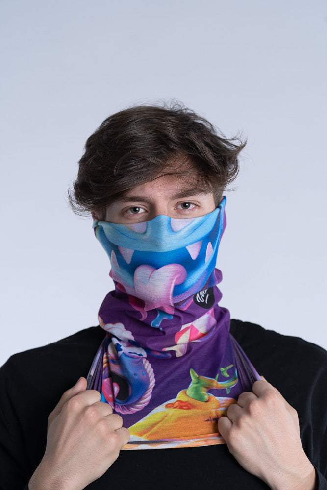 Skelet on Ghost Tube All Season Bandana