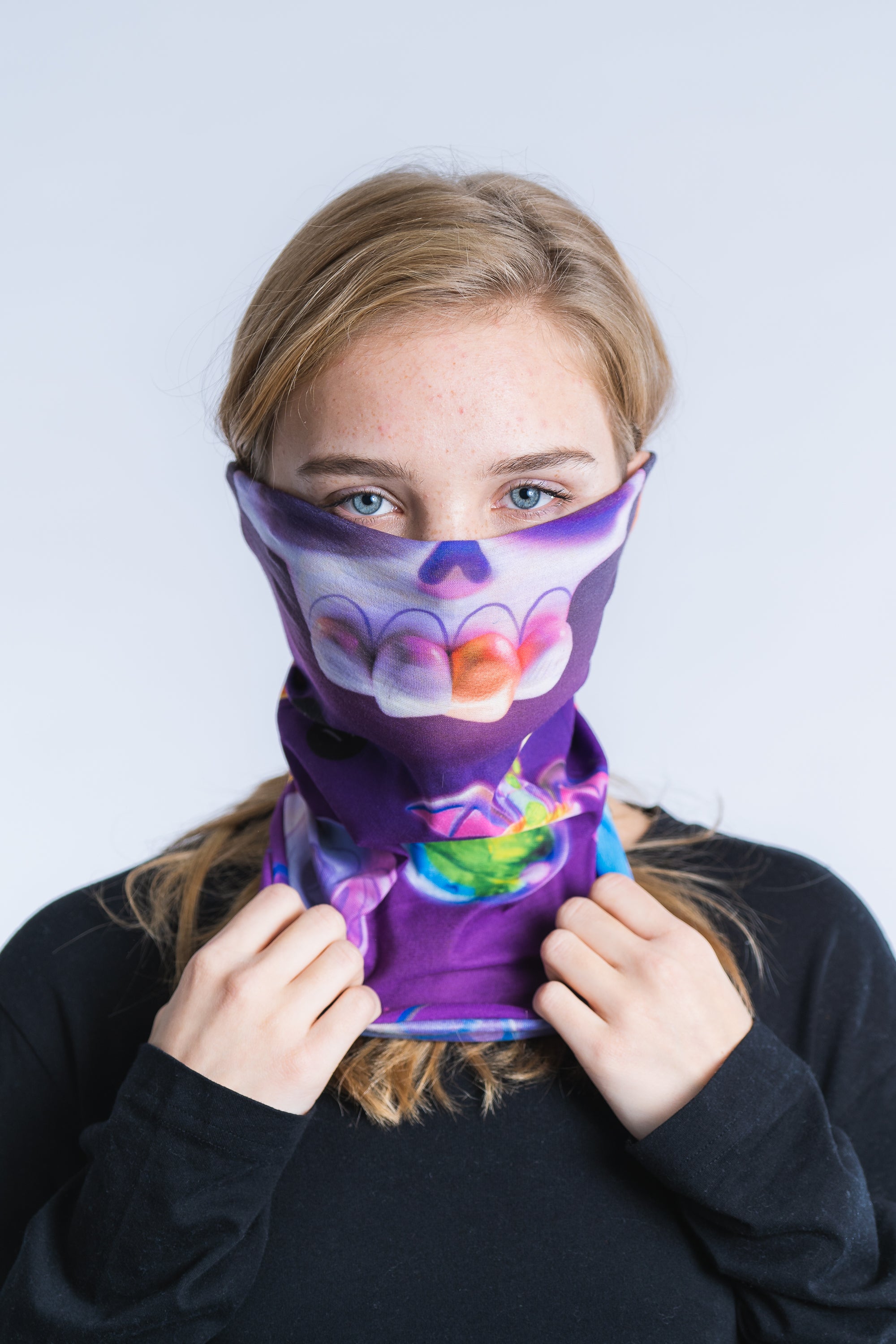 Skelet on Ghost Tube All Season Bandana