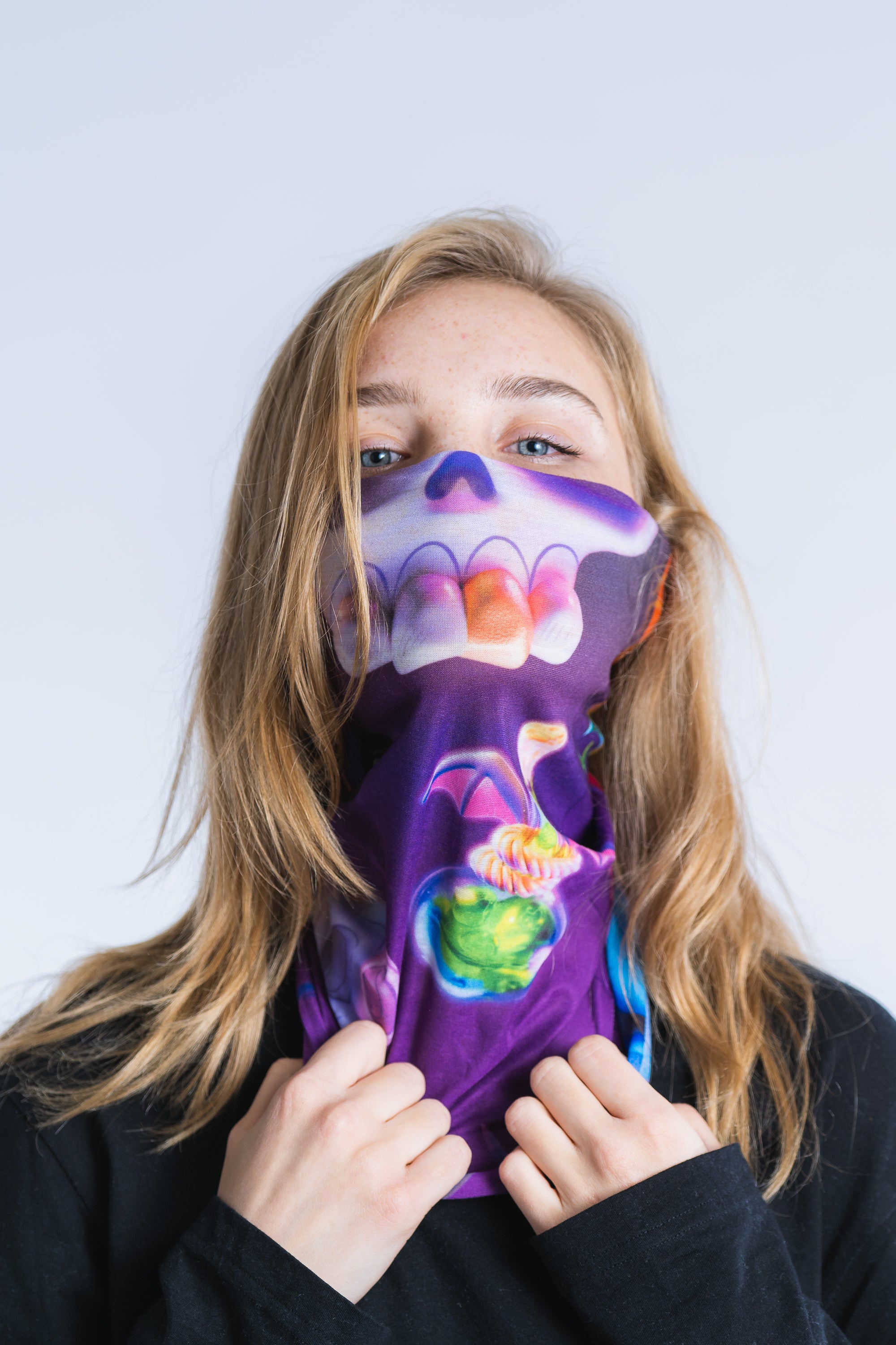 Skelet on Ghost Tube All Season Bandana
