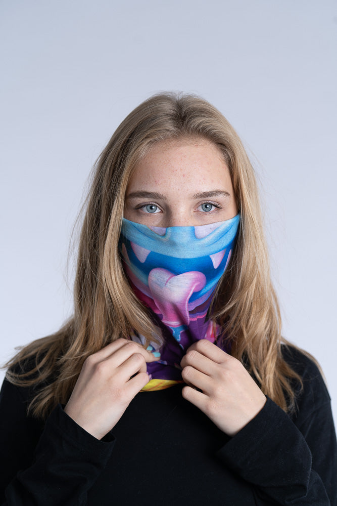 Skelet on Ghost Tube All Season Bandana