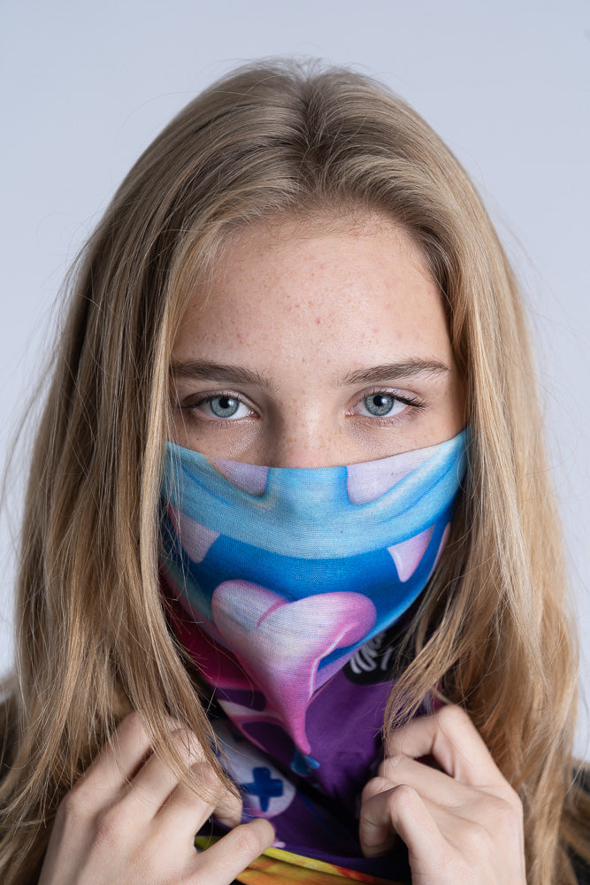 Skelet on Ghost Tube All Season Bandana