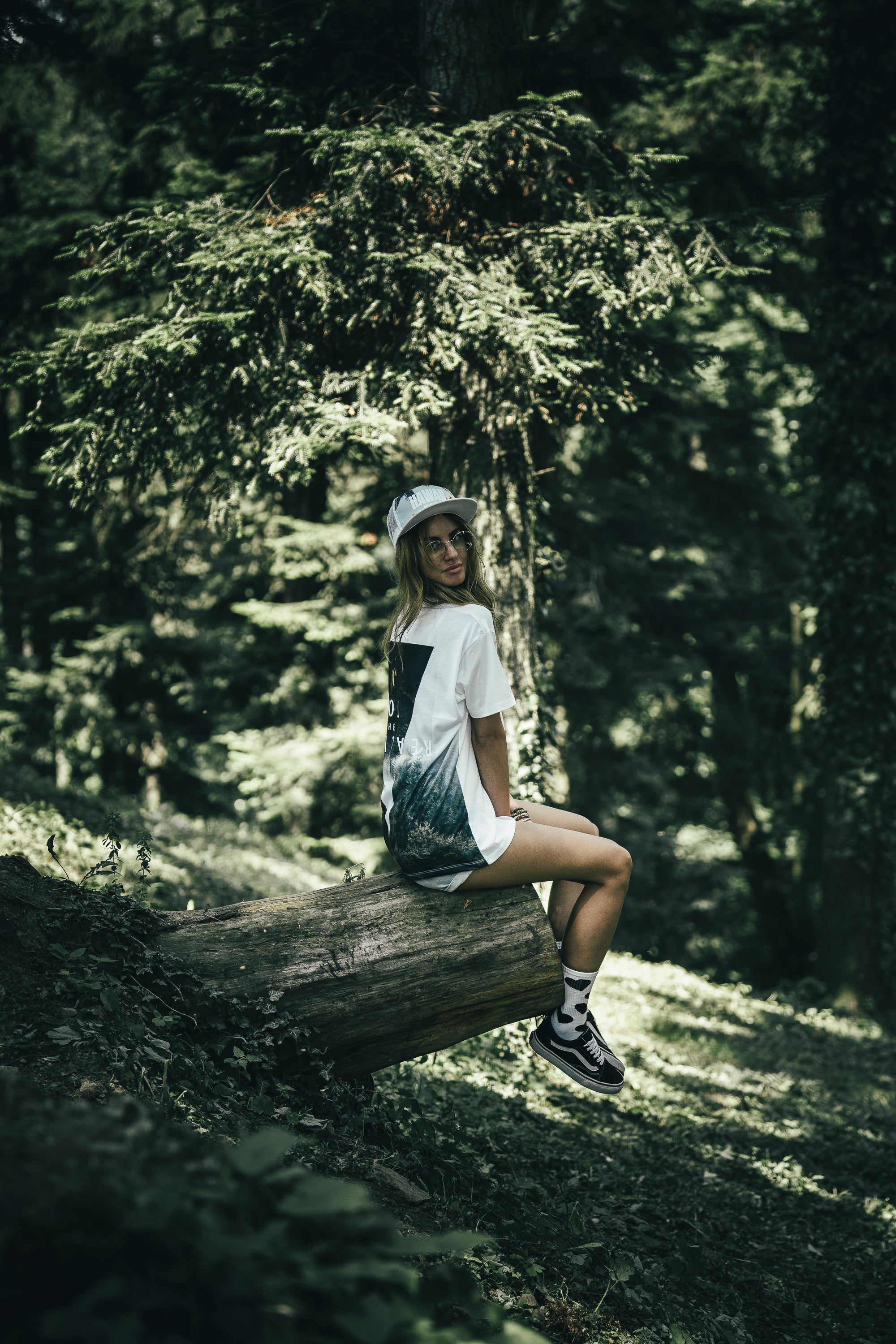 W's Forest White T-Shirt