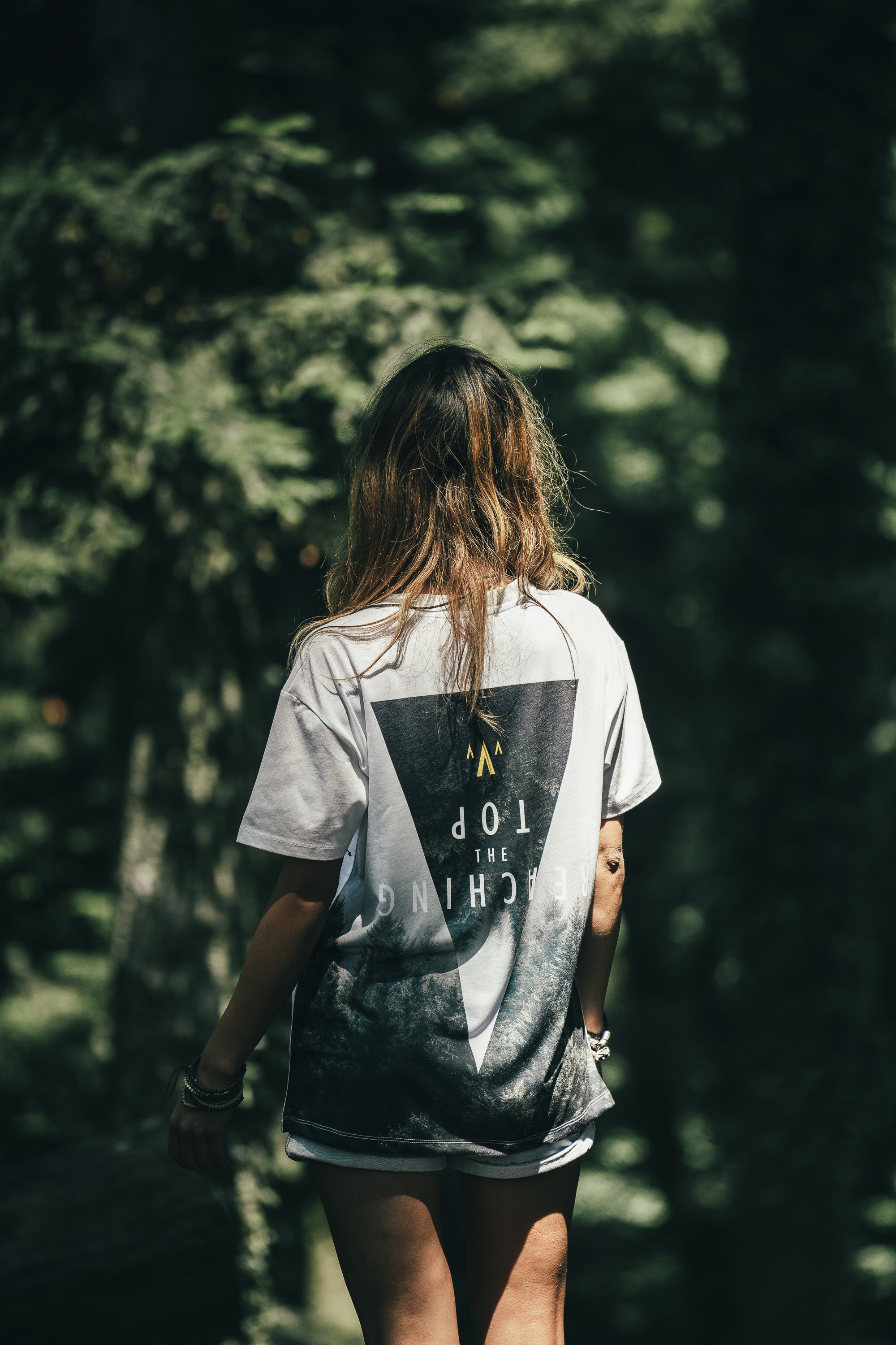 W's Forest White T-Shirt