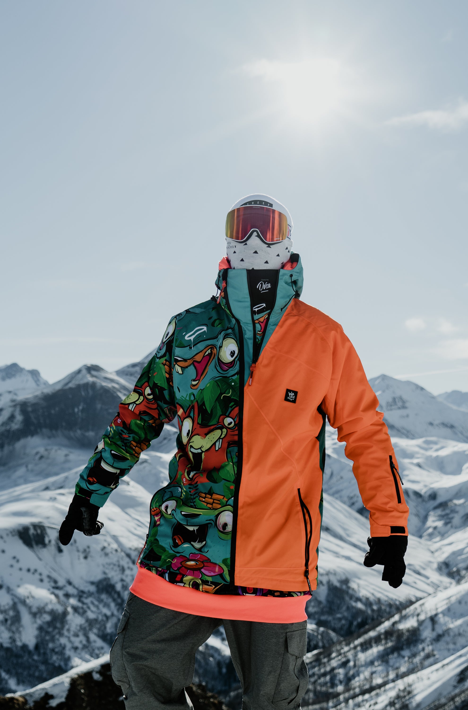 M's Junk Leaf Ski Jacket