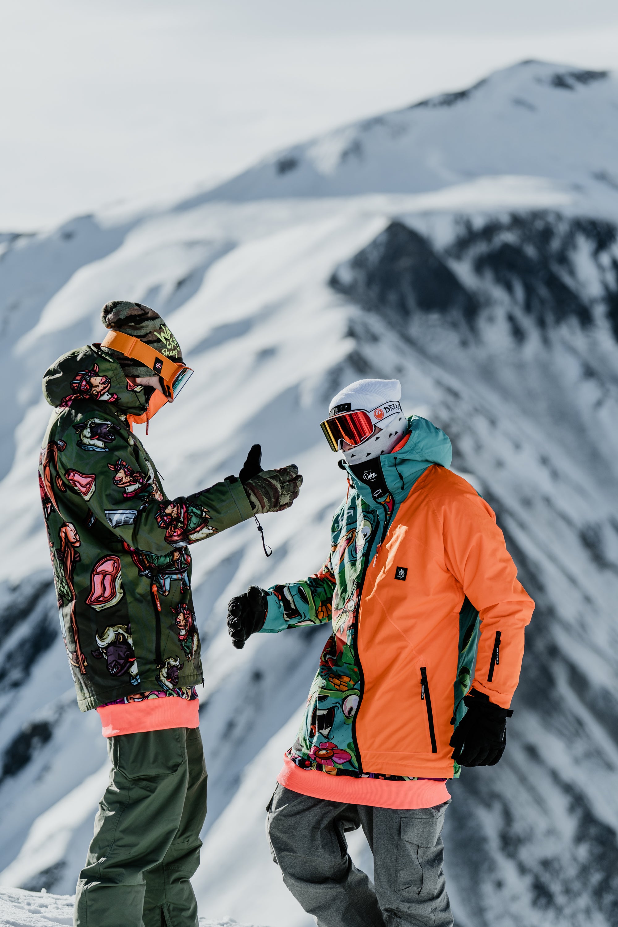 M's Junk Leaf Ski Jacket