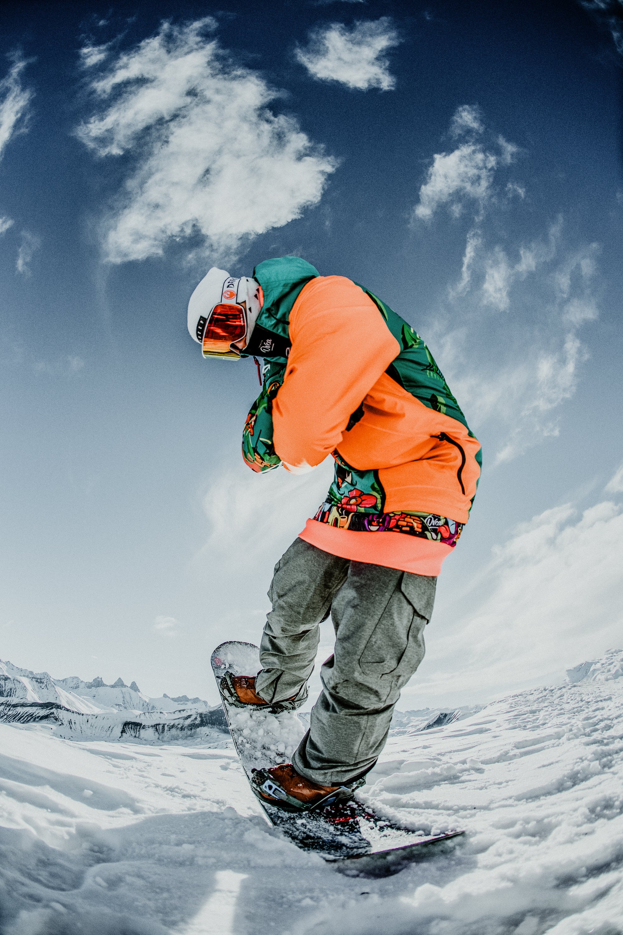 M's Junk Leaf Ski Jacket