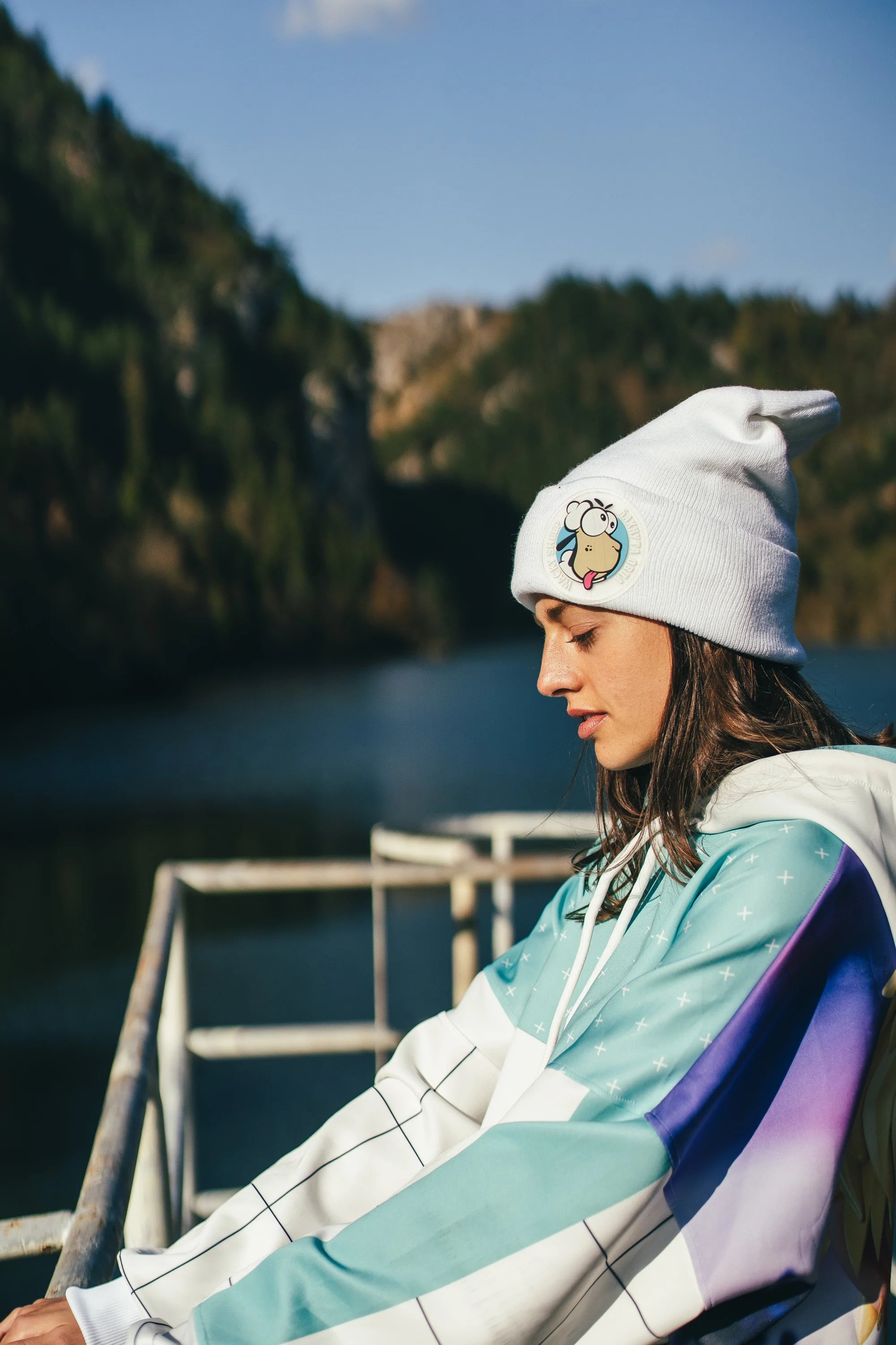 Sheep White Beanie