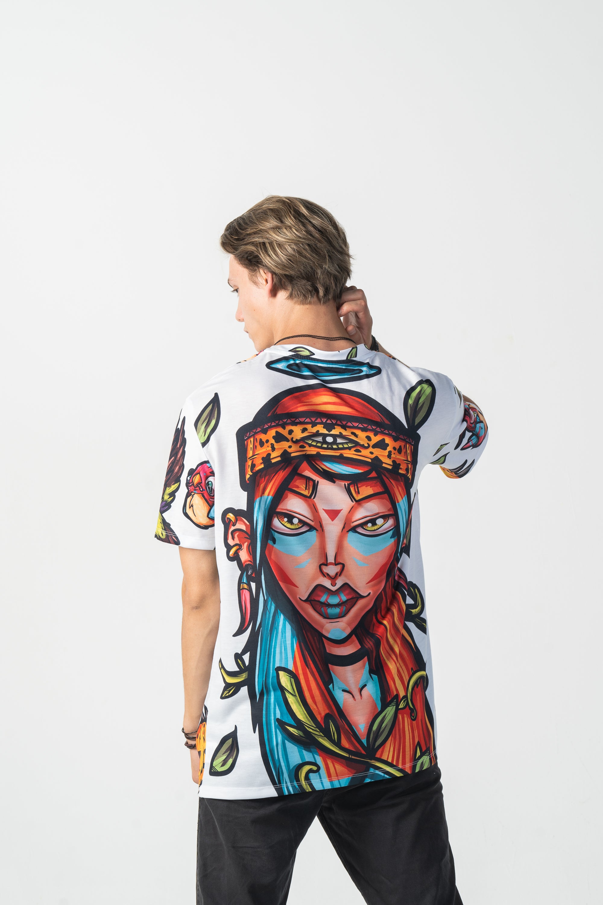 M's Leaf Girl T-Shirt