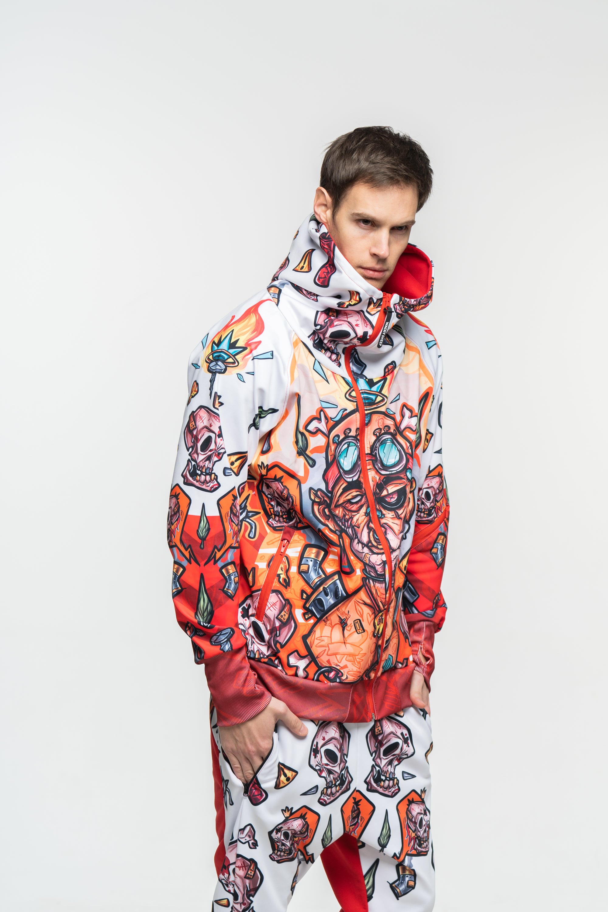 M's Fire Zip Hoodie