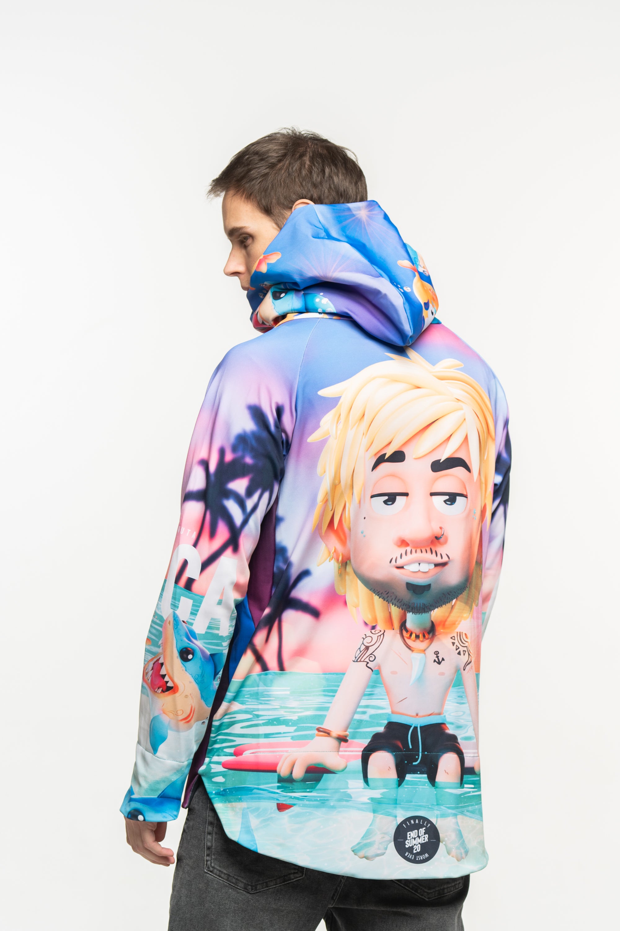 M's Surf Zip Hoodie