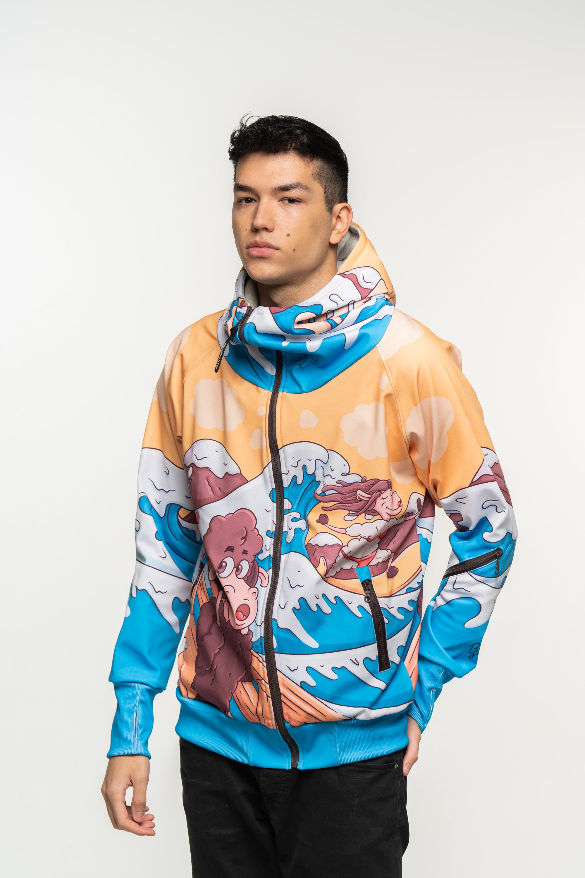 M's Wave Zip Hoodie