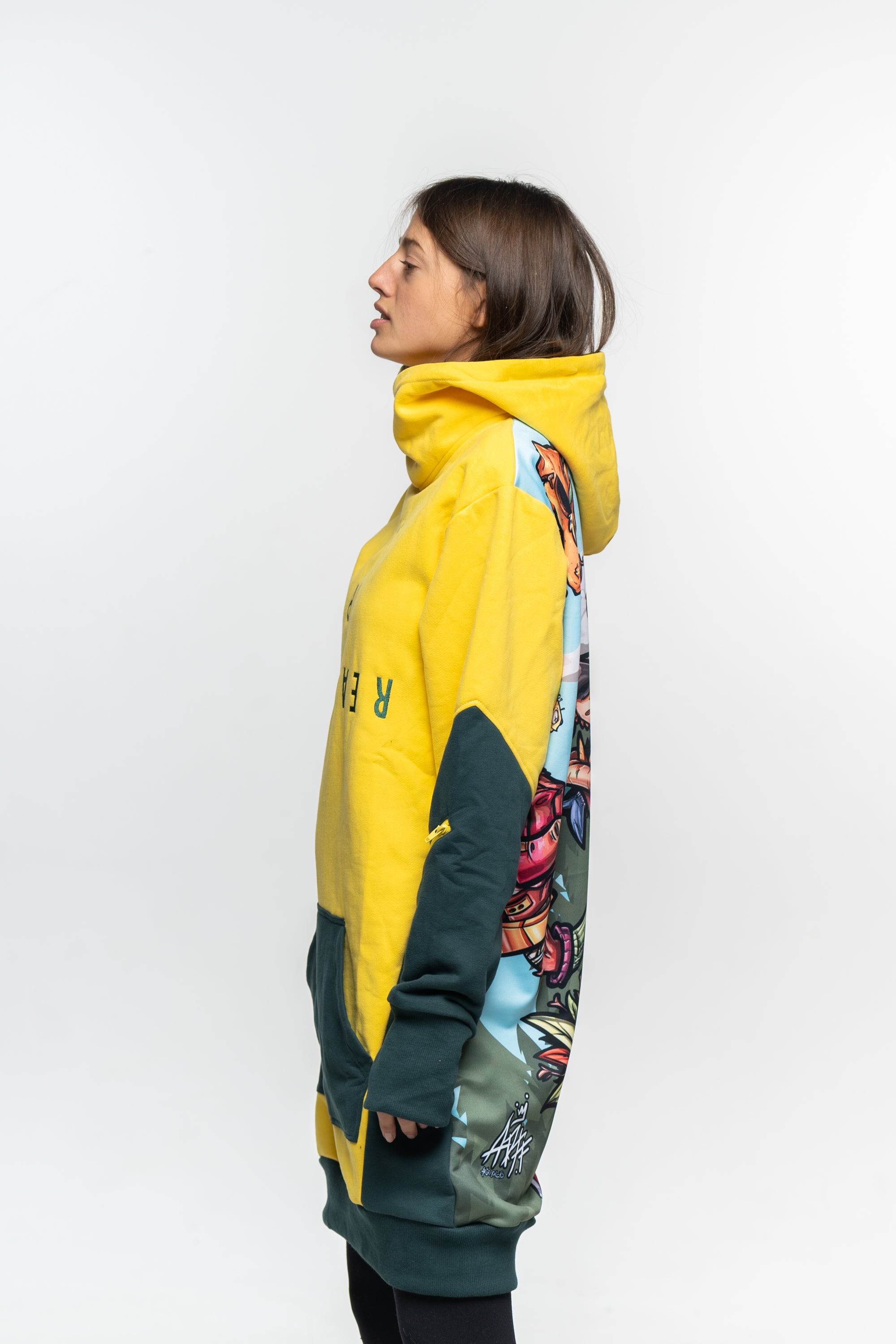 W's Long Bear Hoodie