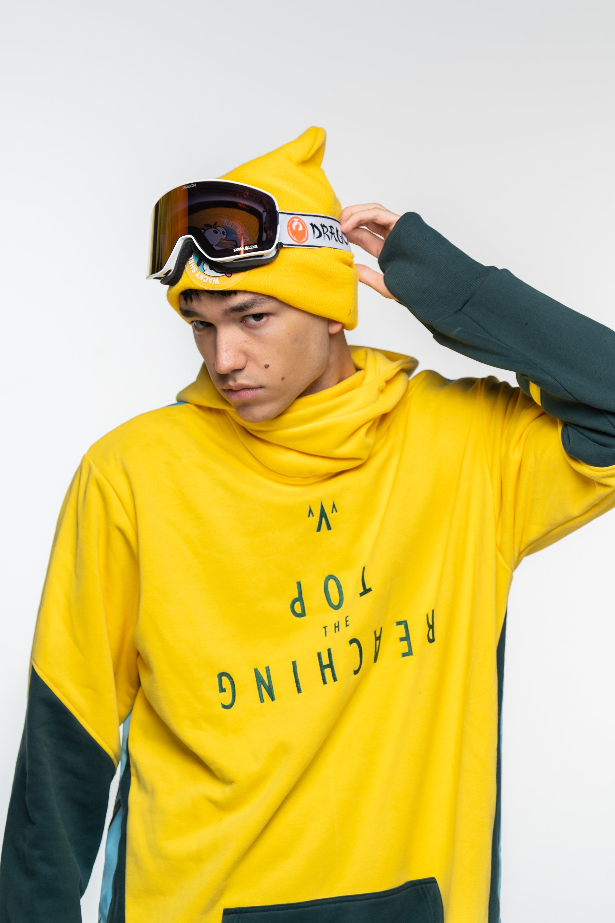 M's Long Bear Hoodie
