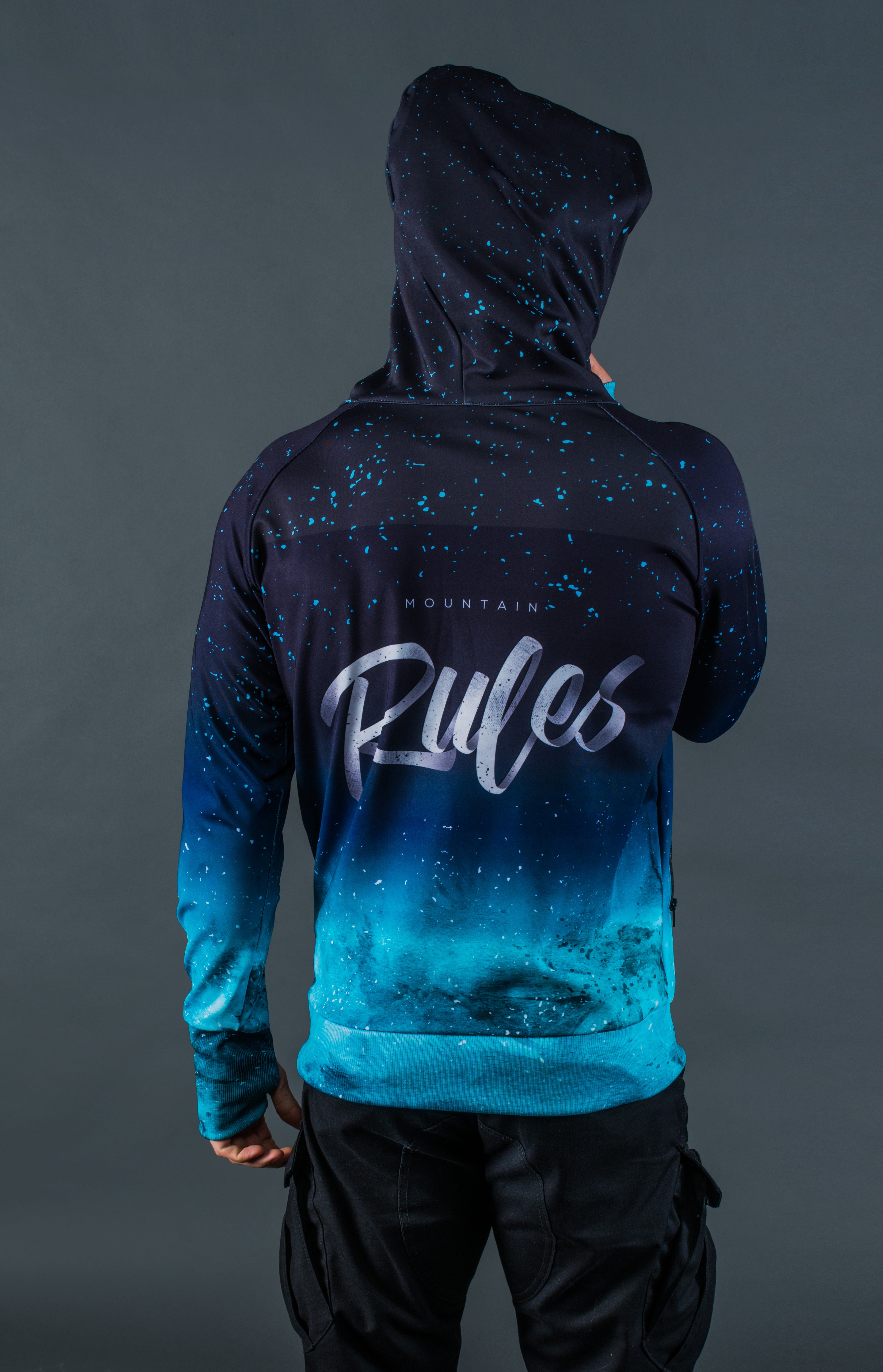 M's Mountain Rules Zip Hoodie