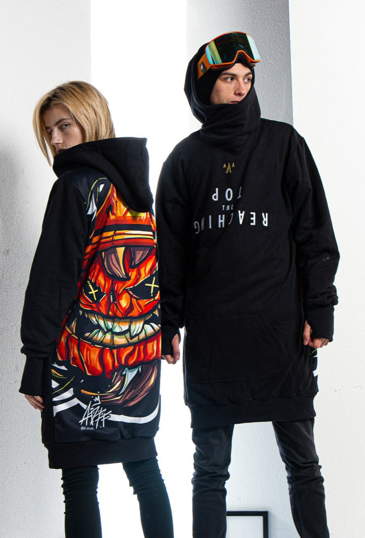 M's Long Pumpkin Hoodie
