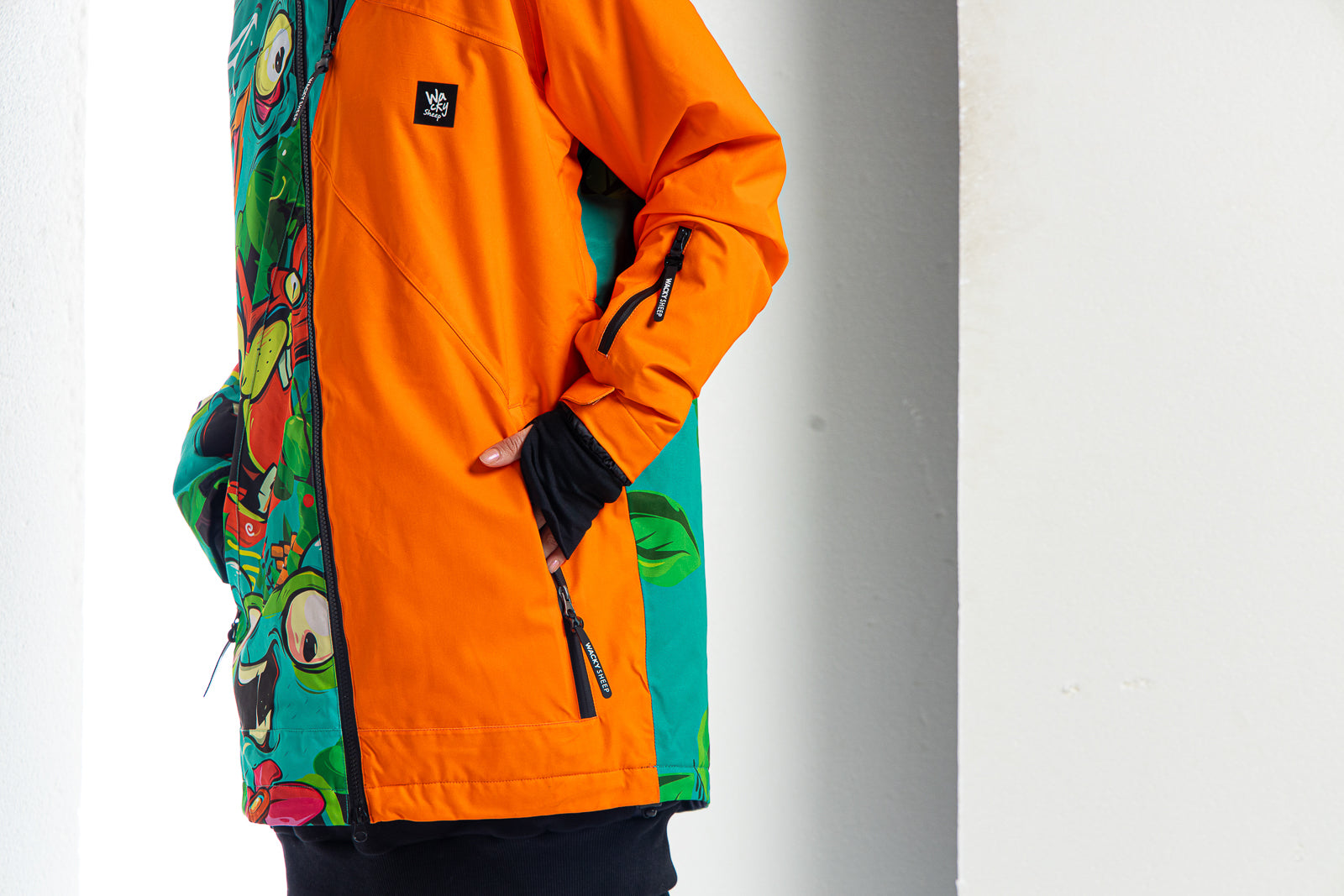 M's Junk Leaf Ski Jacket