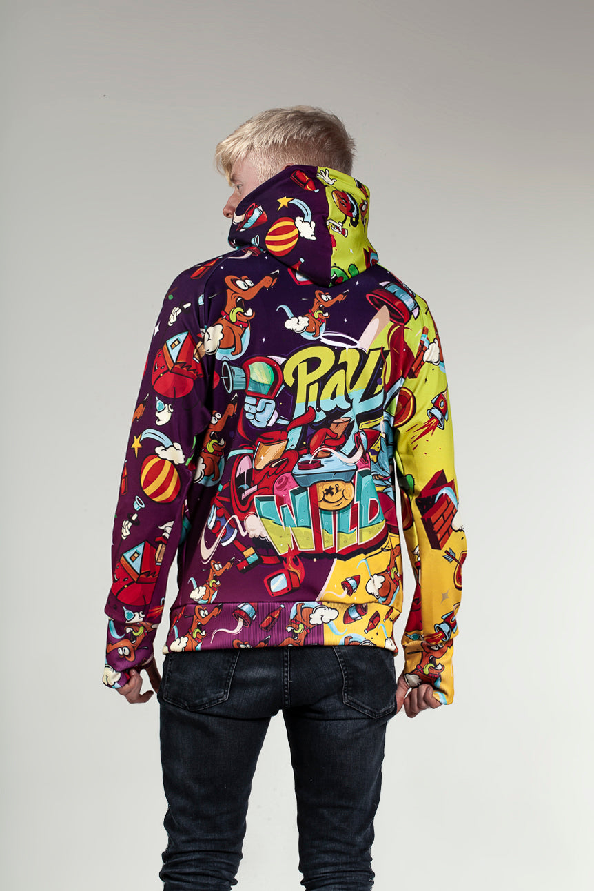 M's Play Wild Zip Hoodie